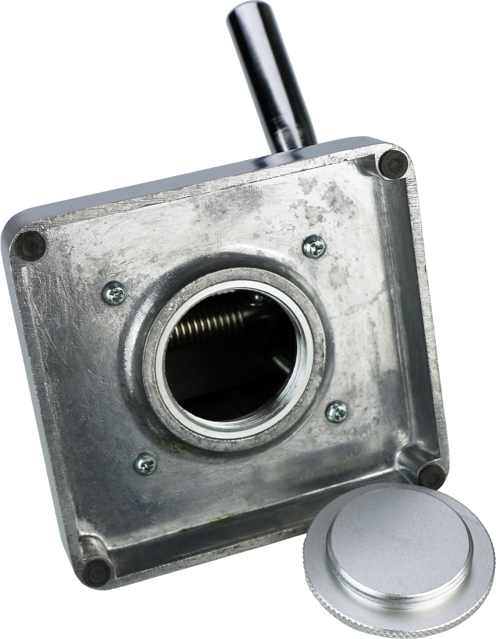 Edelstahl Cuban Cut unten offen