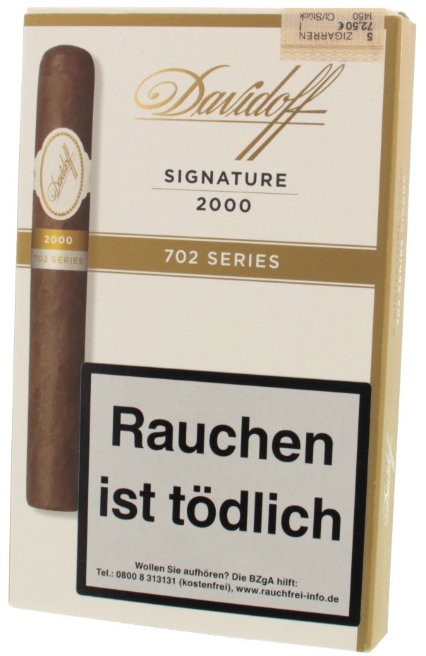 Davidoff 702 Series Signature 2000 (Corona) 5er
