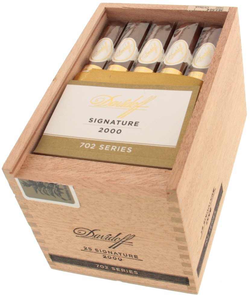 Davidoff 702 Series Signature 2000 (Corona) Kiste offen