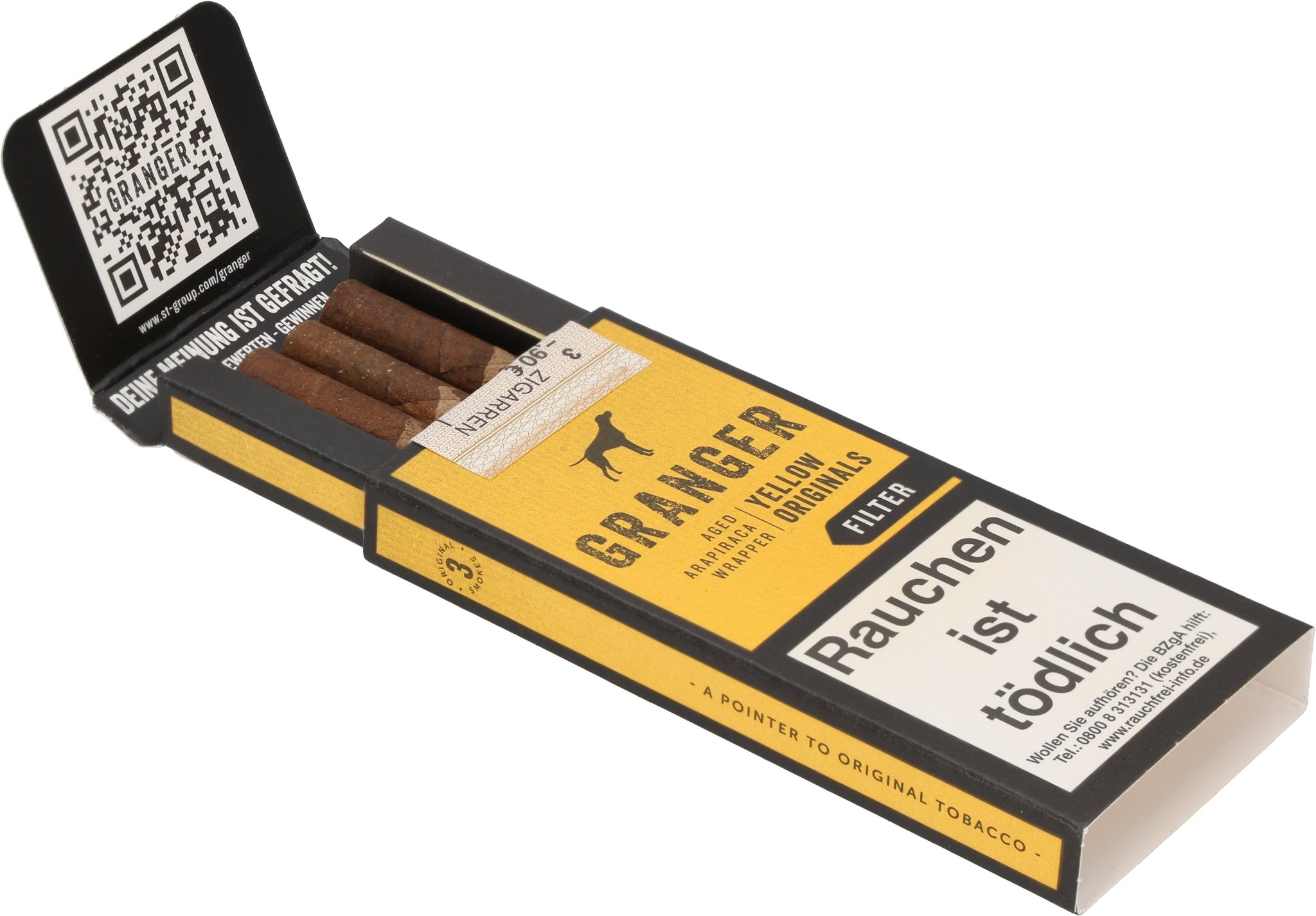 Yellow Filter (3er Packung) offen