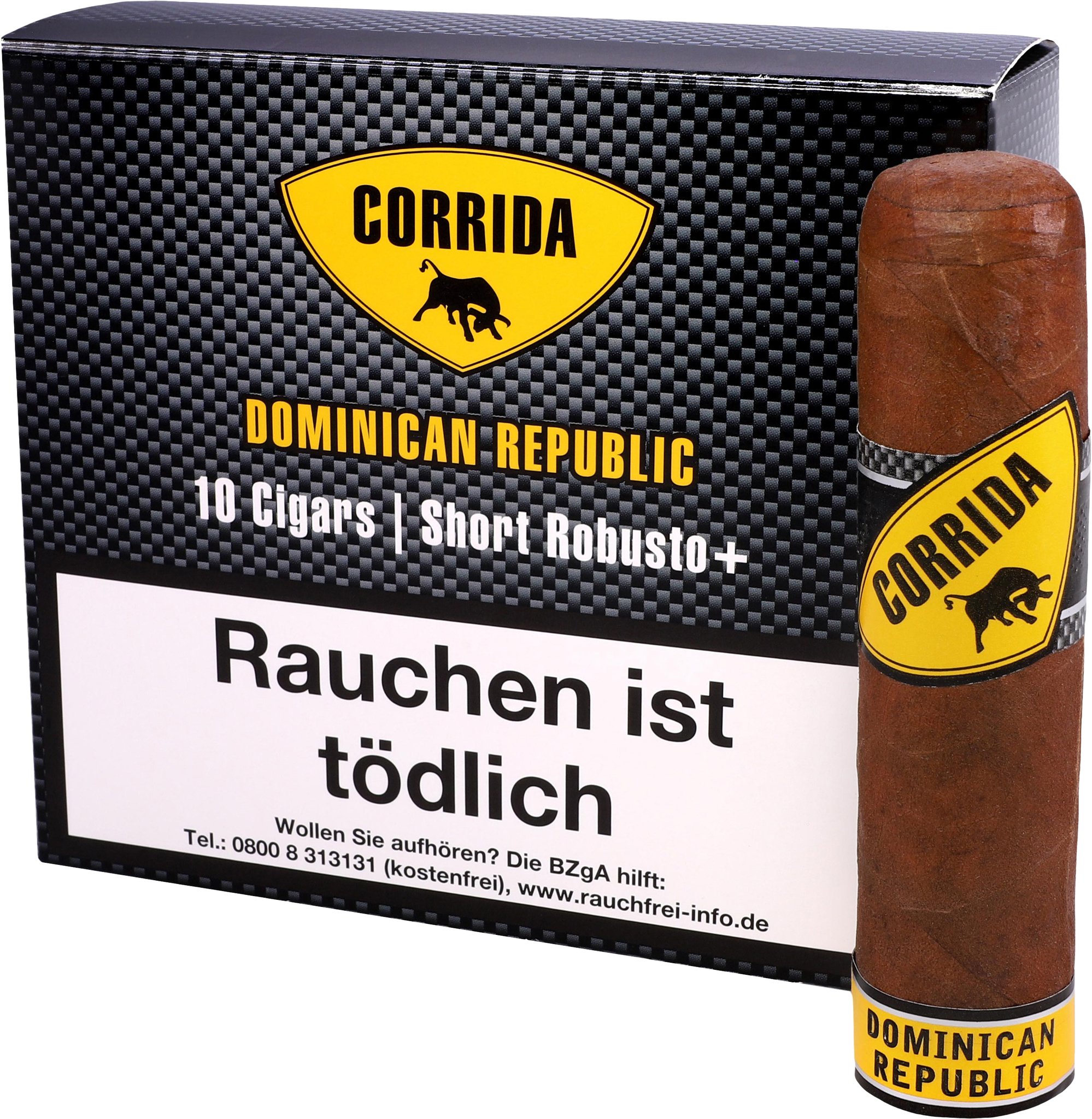 Short Robusto+ 10er Schachtel