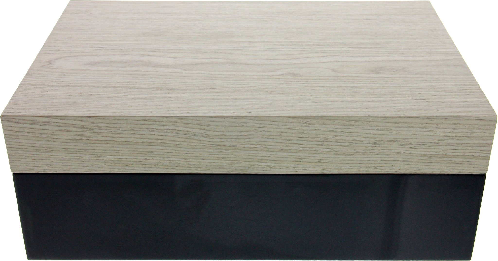 Zino Humidor LM Ayous grau-grün Lack schwarz (51000520) geschlossen