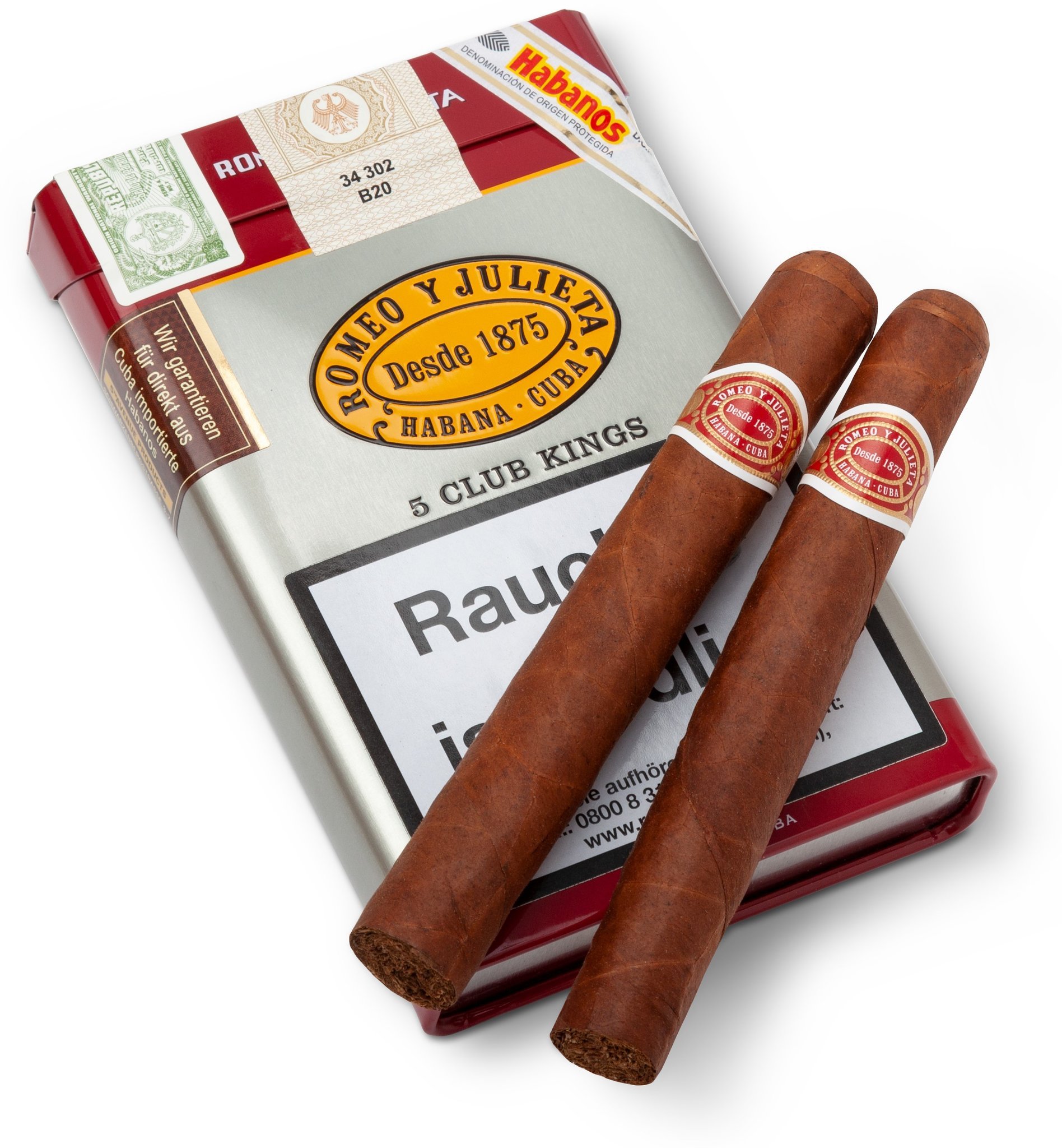 Romeo y Julieta Club King 5er Detailbild