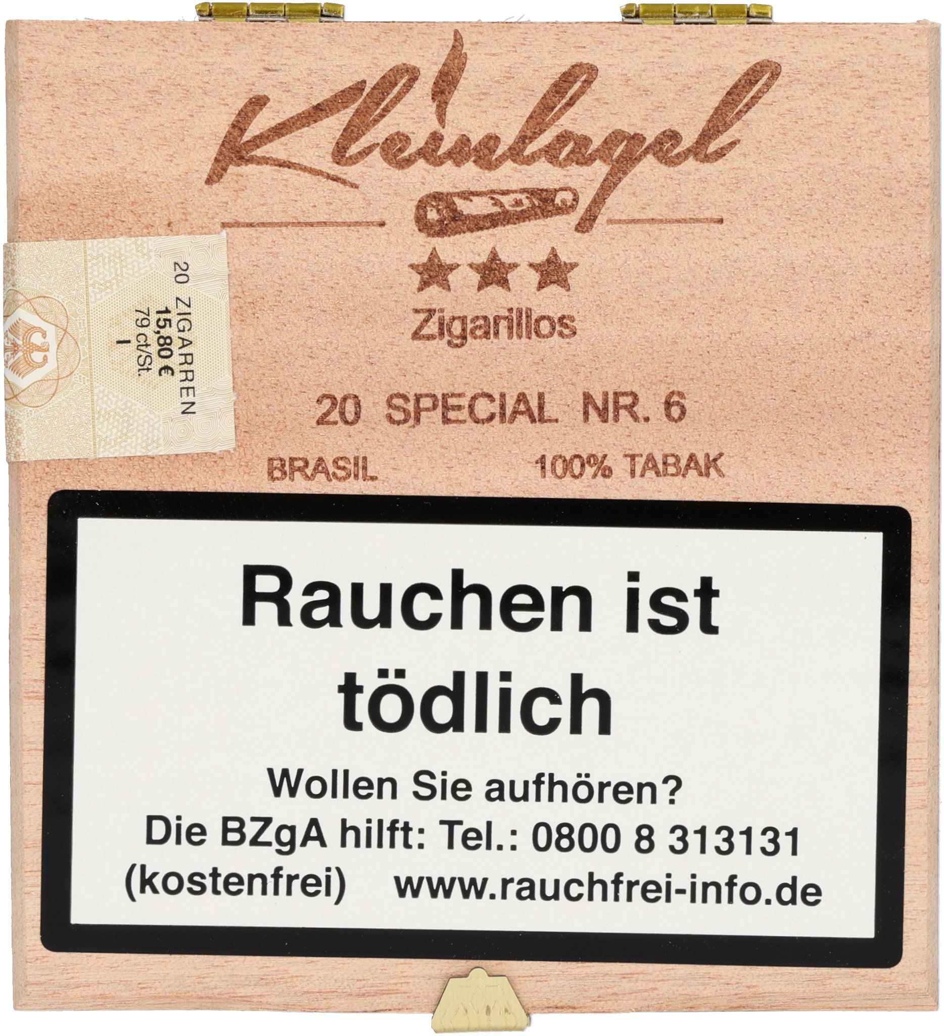 Special No. 6 Brasil Kiste front