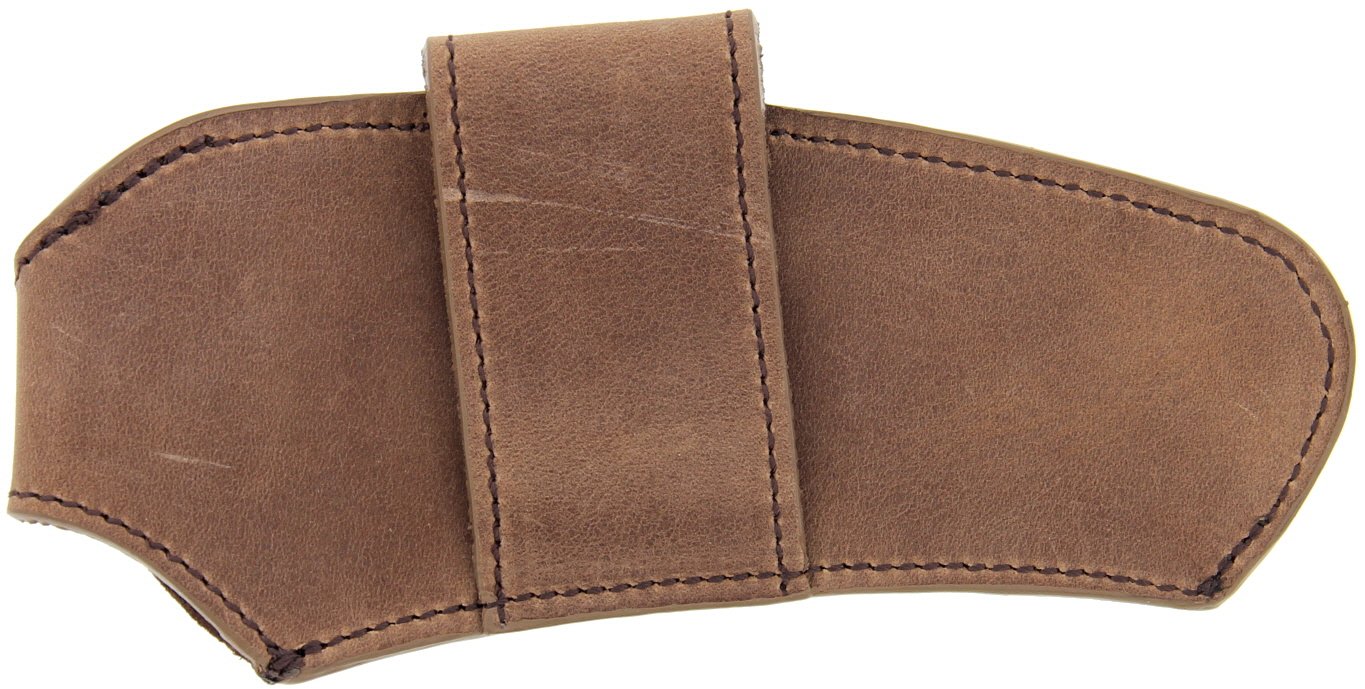 Les Fines Lames Zigarrenmesser Lederetui BRAUN (leather sheath brown) back