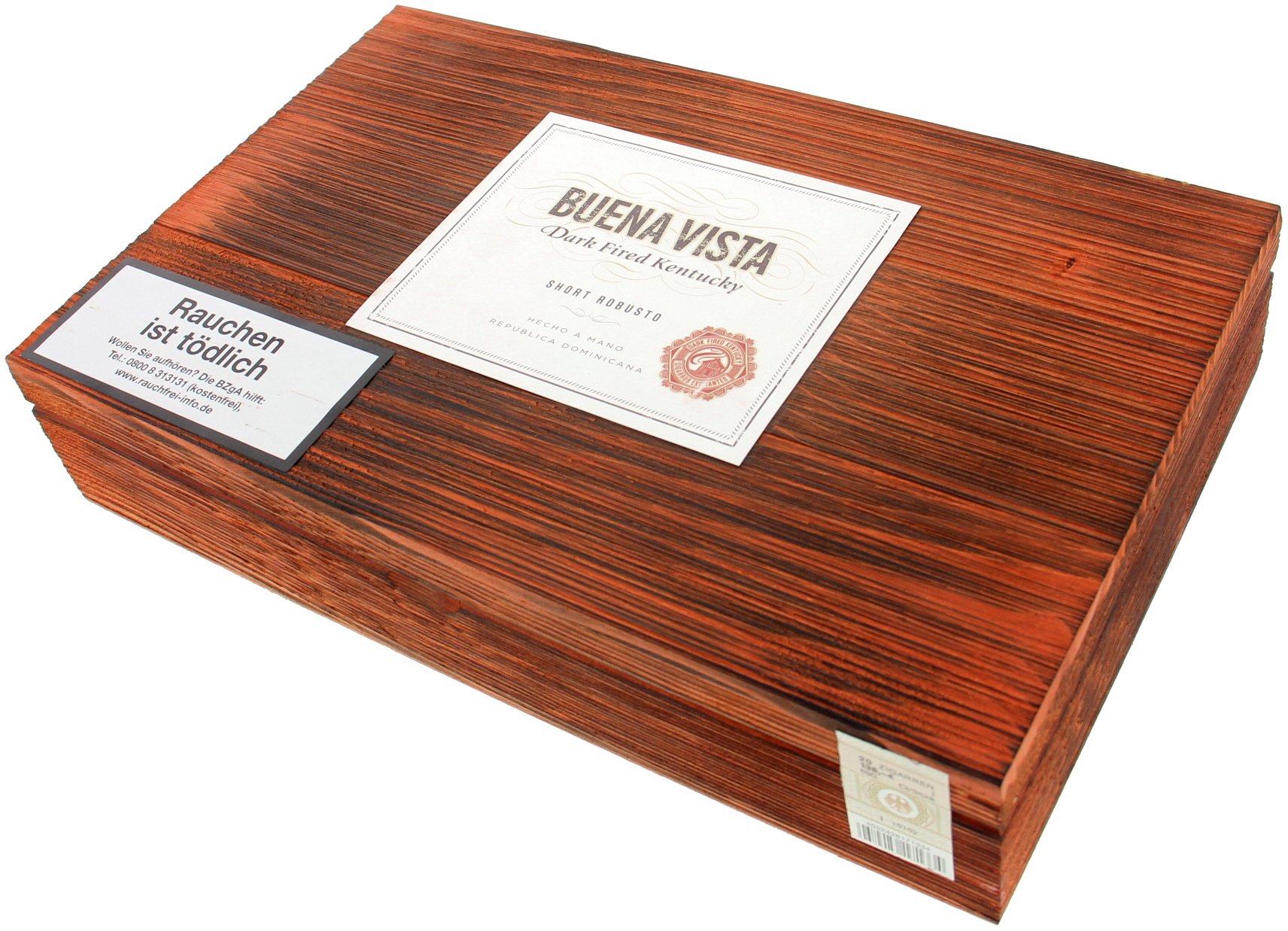 Buena Vista Dark Fired Kentucky Short Robusto Kiste