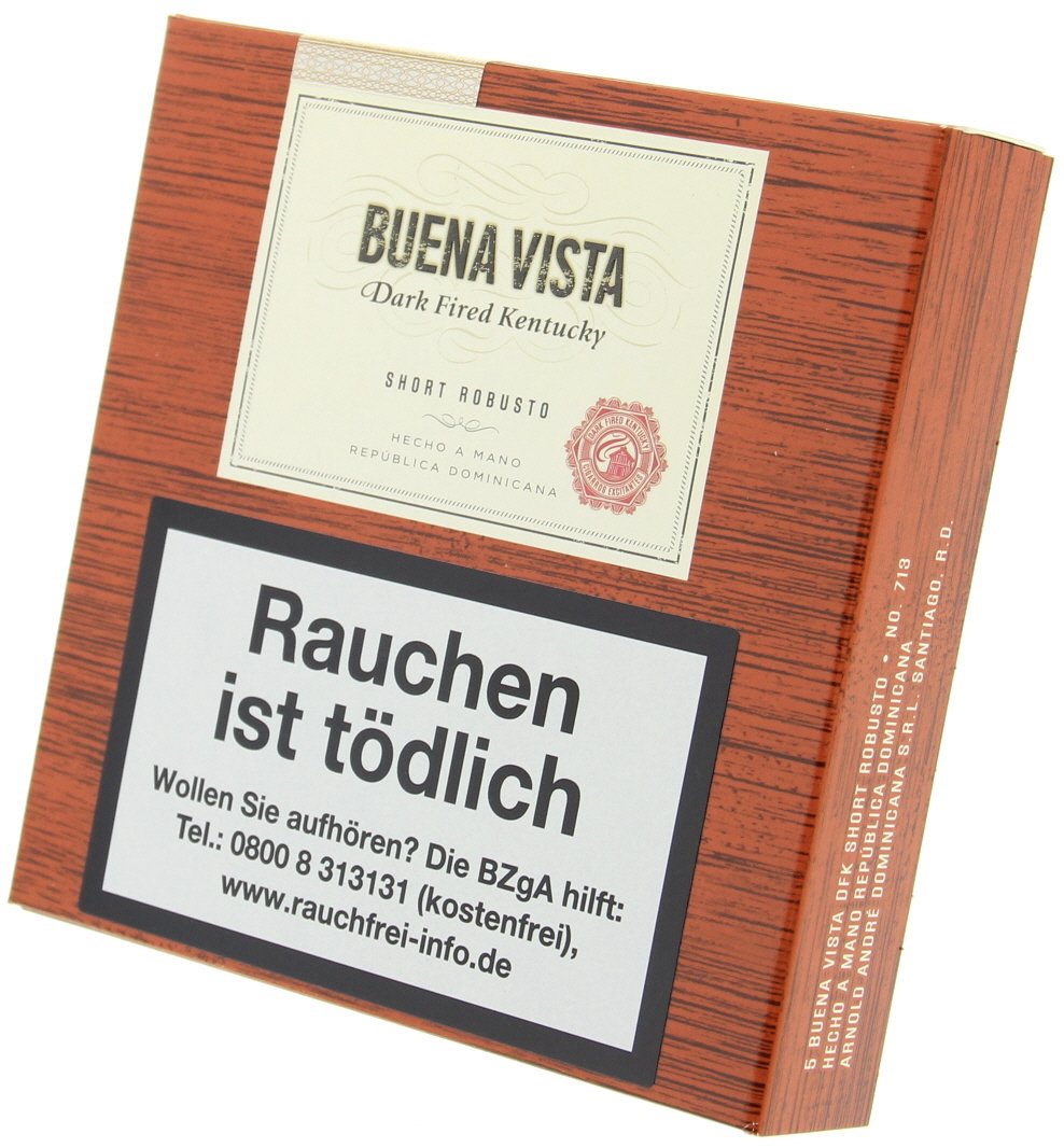 Buena Vista Dark Fired Kentucky Short Robusto 5er