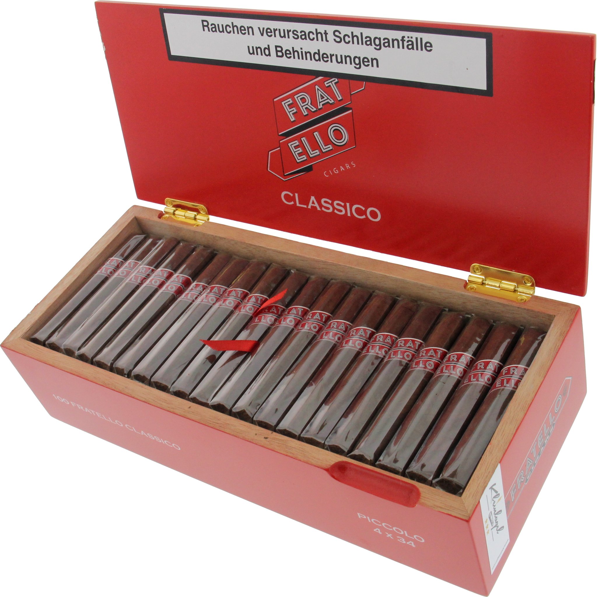 Fratello Classic Piccolo (4 x 34) Kiste offen