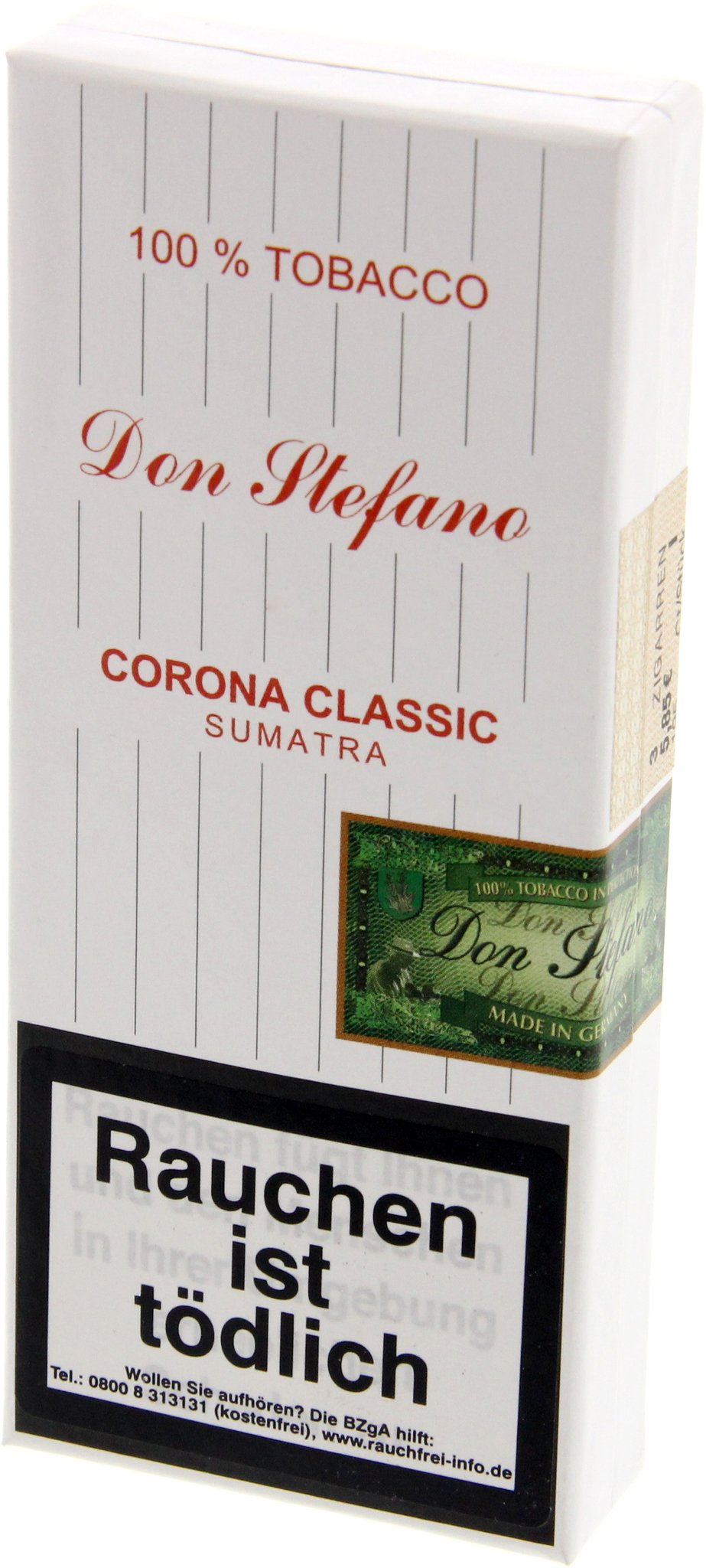Don Stefano Corona Classic Sumatra 3er Detailbild