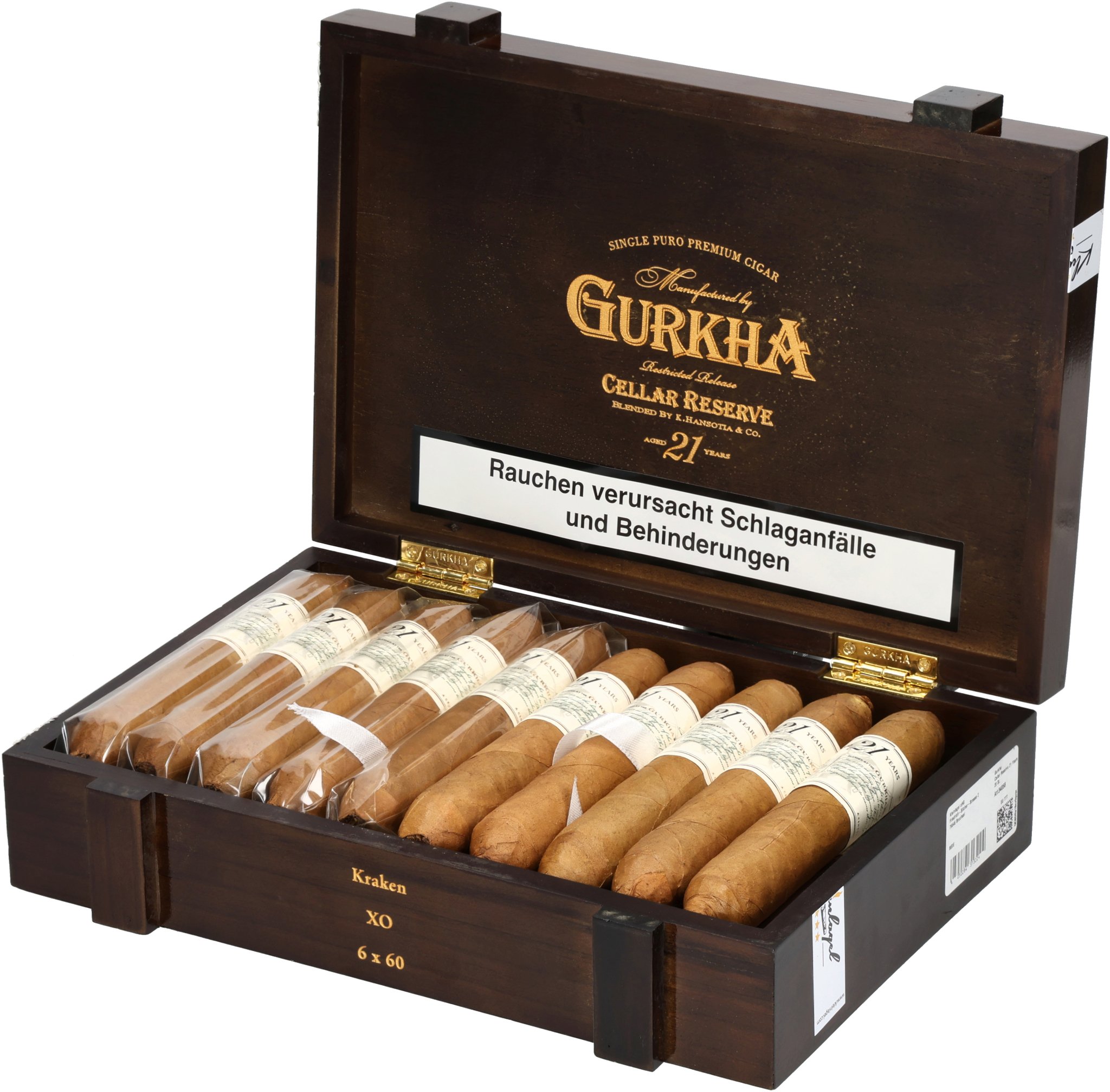 Gurkha Cellar Reserve 21 Years Kraken (XO)_Kiste