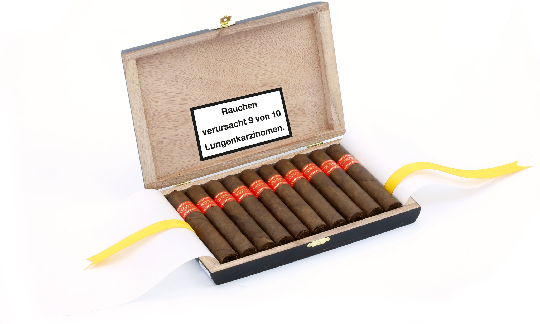 Condega Serie F Robusto Maduro Kiste offen