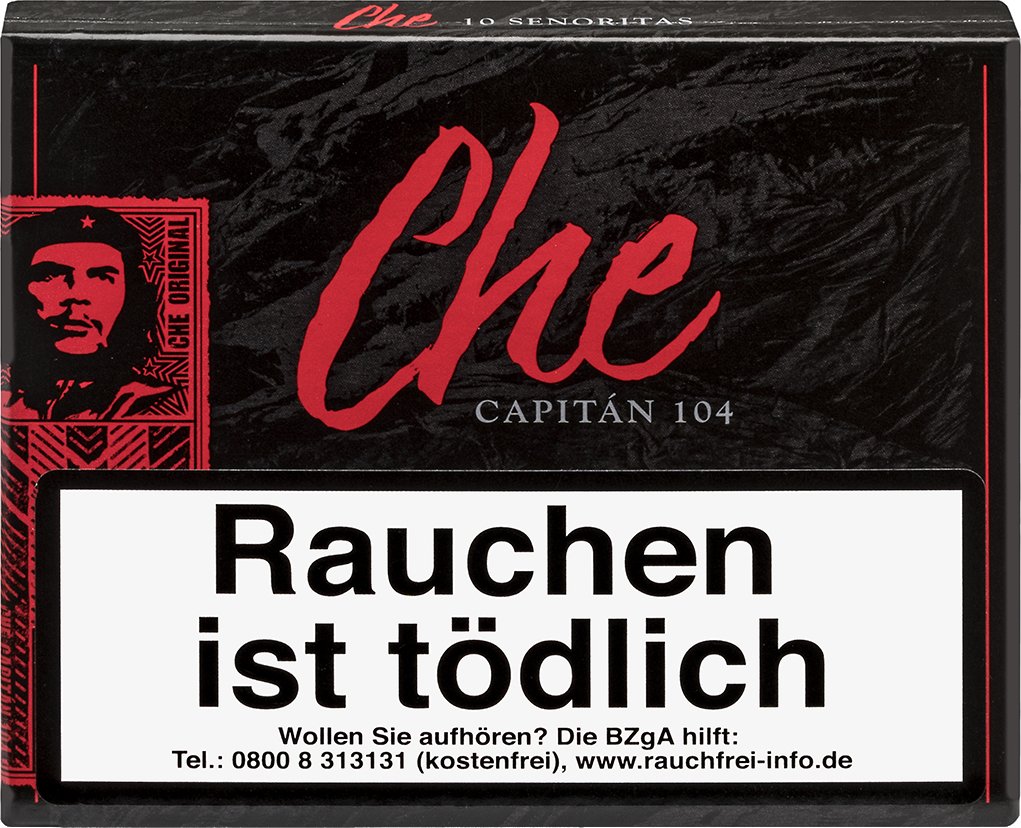 Che Zigarillos Capitan 104 (Senoritas) Schachtel