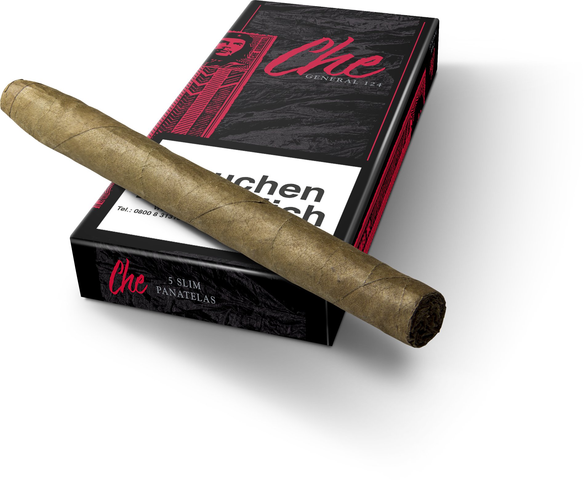 Che Zigarillos General 124 (Slim Panatela)