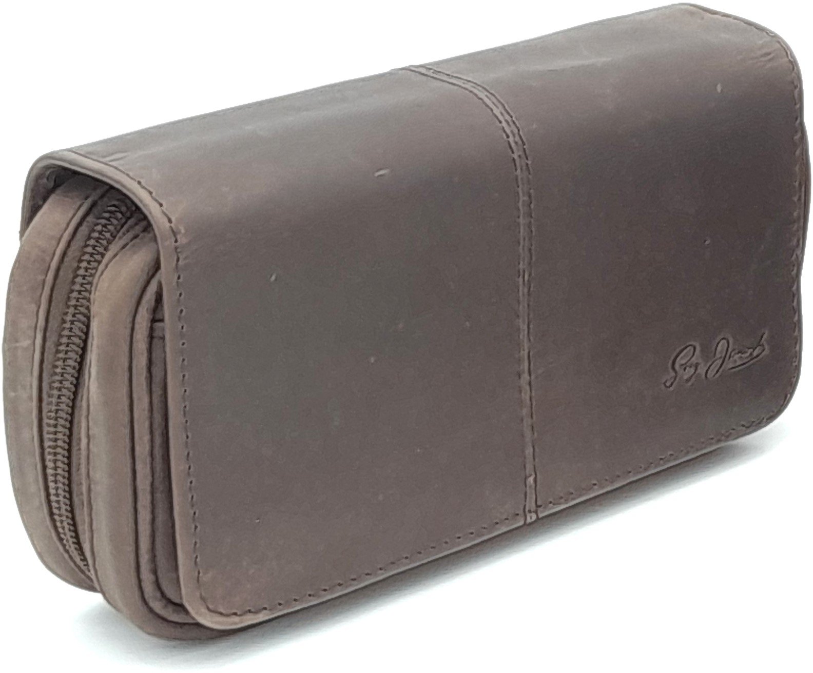 Guy Janot Pfeifentasche 2er Jägerleder (6644)