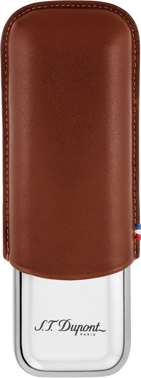 S.T. Dupont Zigarrenetui Metall 2er marron (183011)