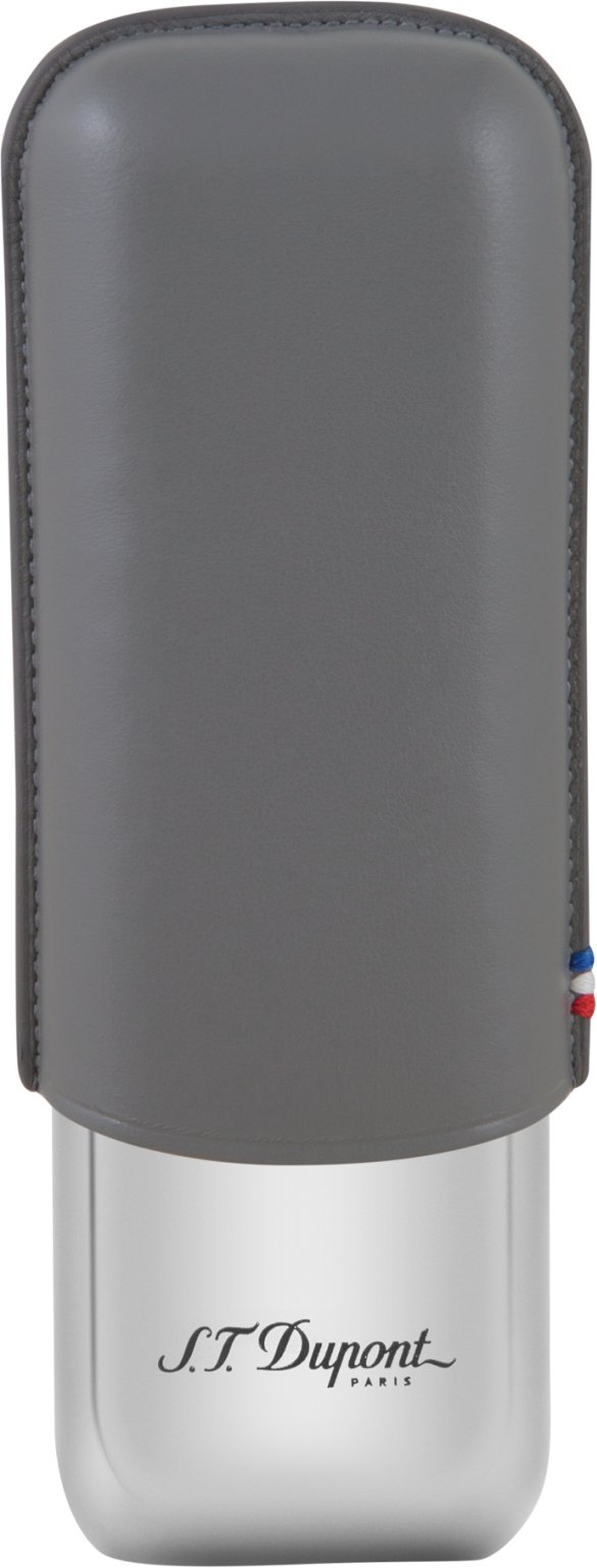 S.T. Dupont Zigarrenetui Metall 2er gris (183013)