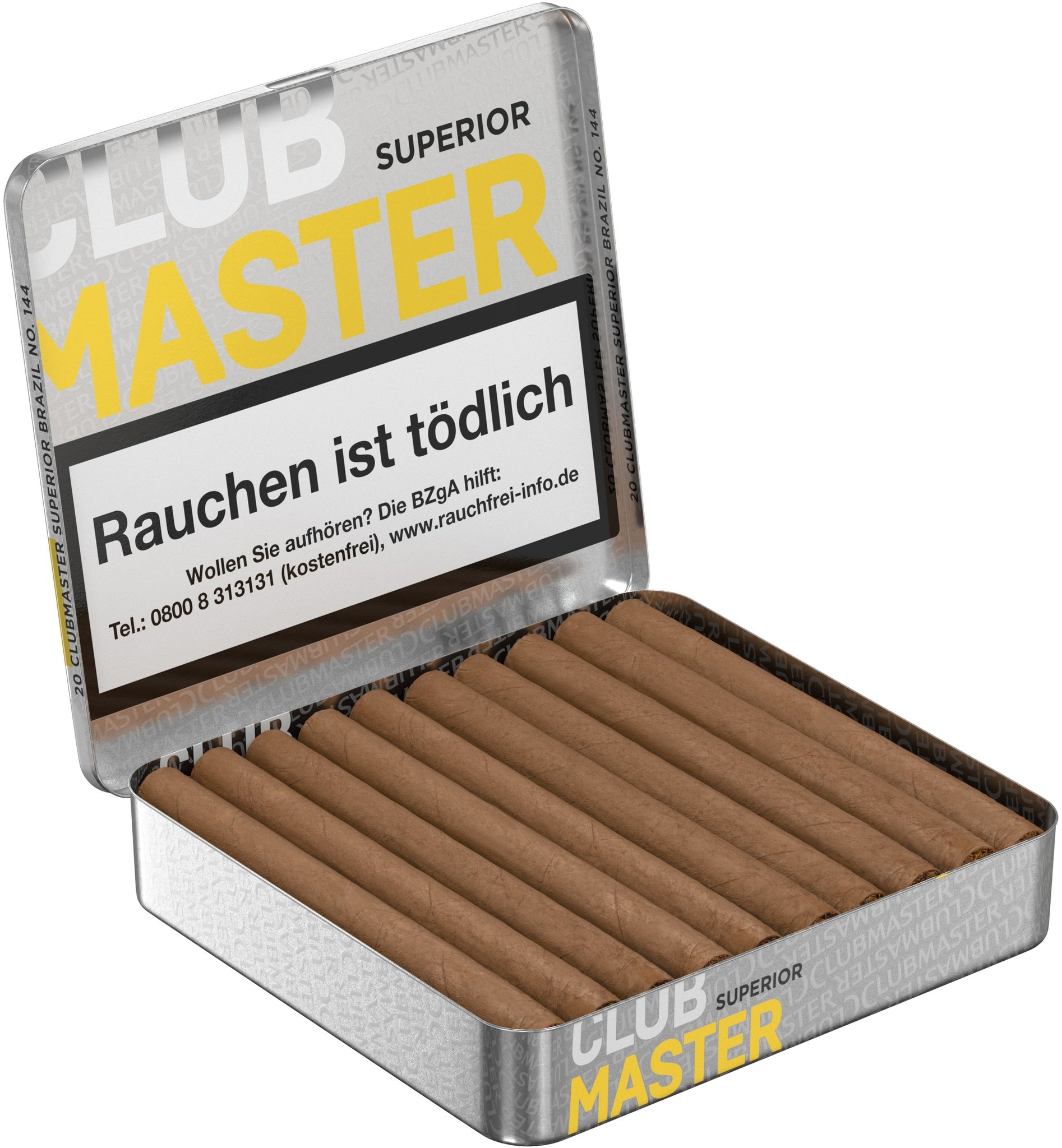 Clubmaster Superior Sumatra No.141 offen