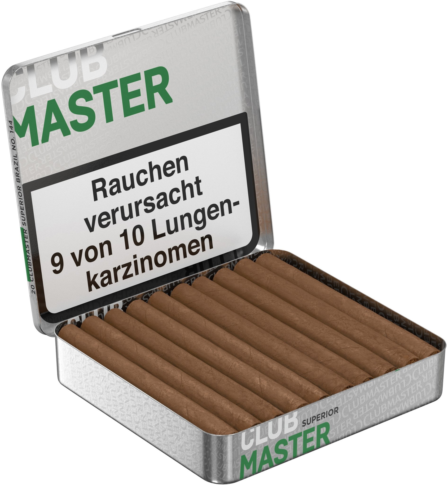 Clubmaster Superior Brasil No.144 Dose offen