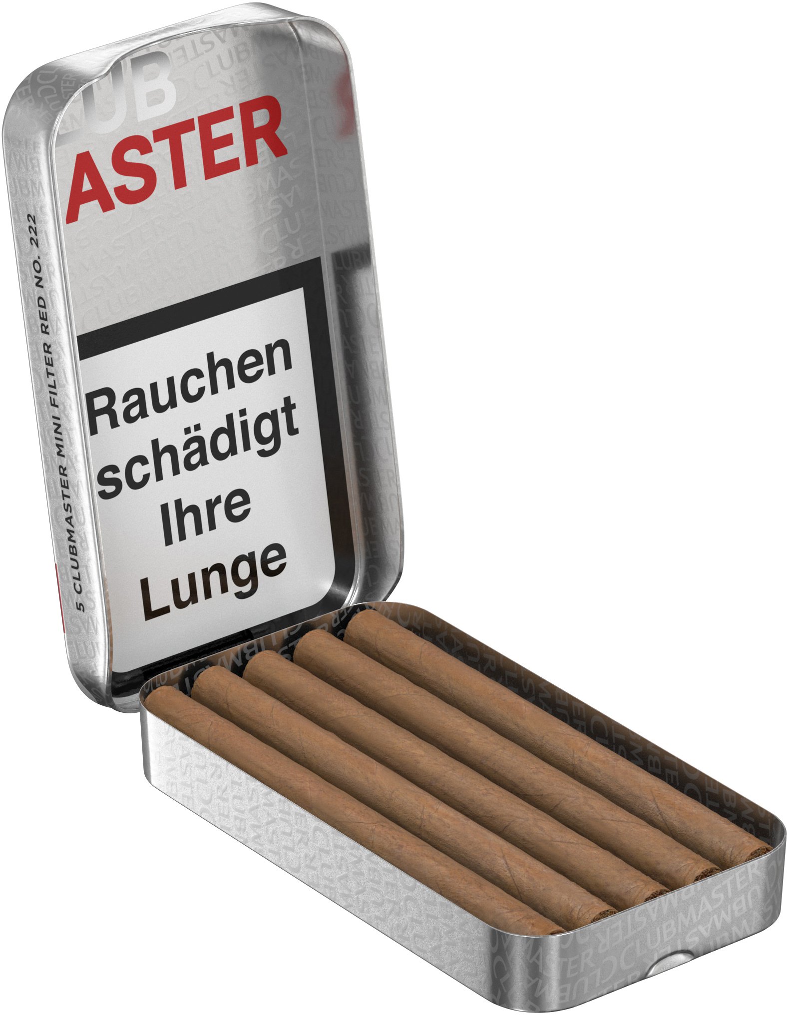 Red Mini Filter No.222 offen