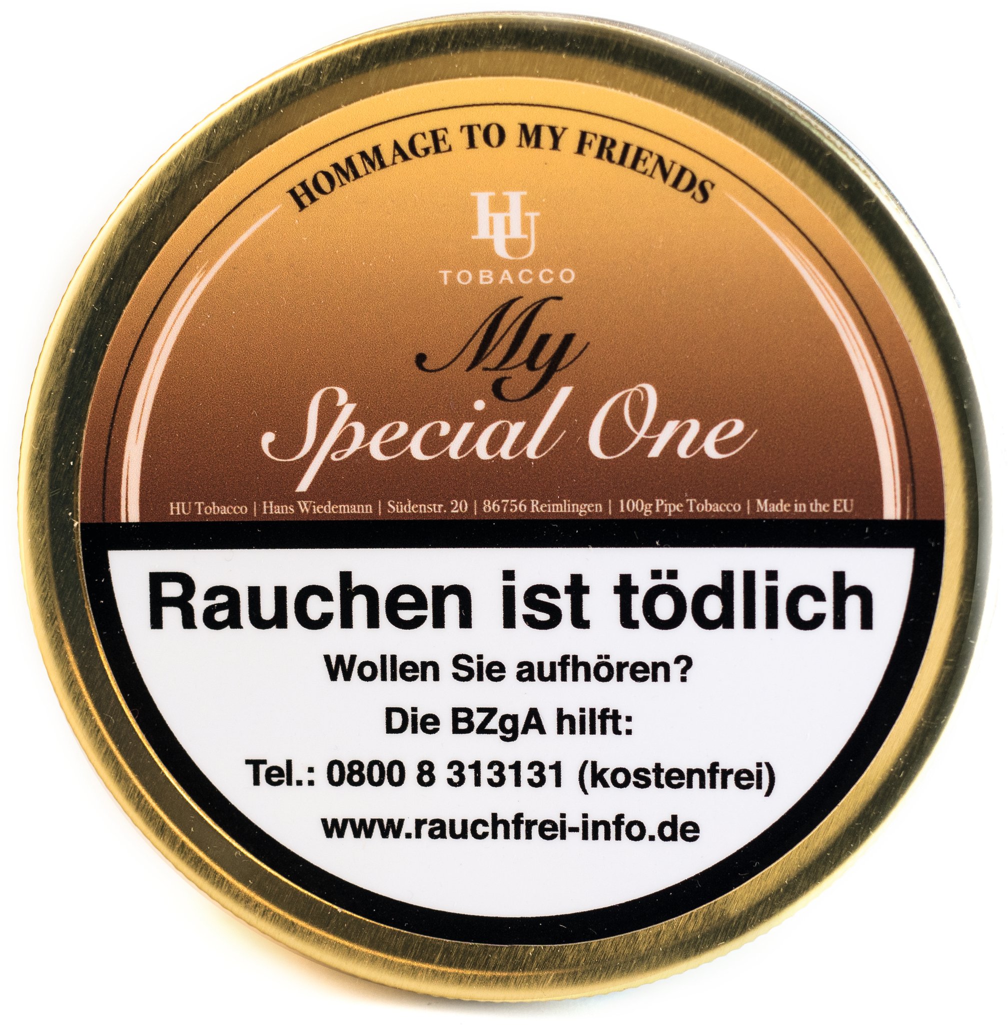 HU Tobacco Hommage My Special One 100g Dose