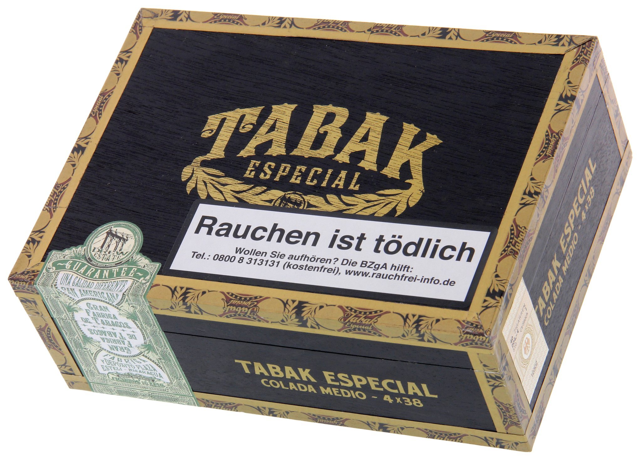 Drew Estate Tabak Especial Colada (Petit Corona) Medio Kiste