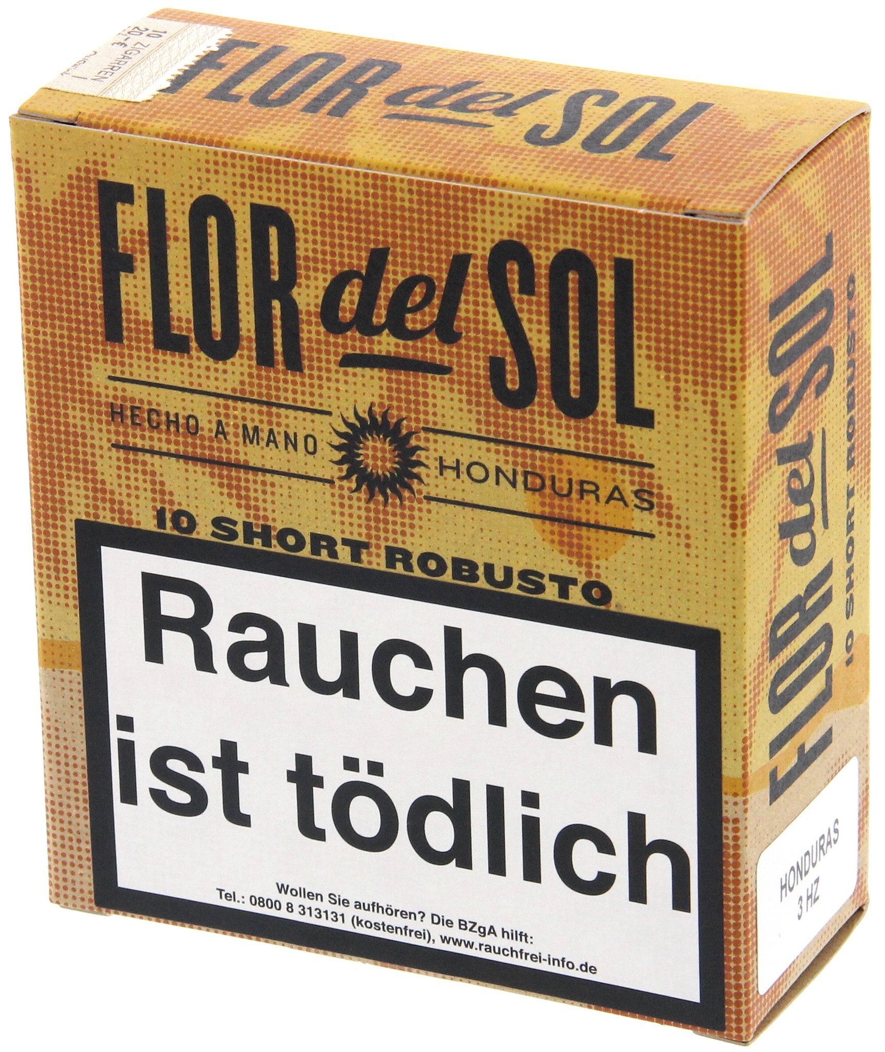 Flor del Sol Short Robusto 10er