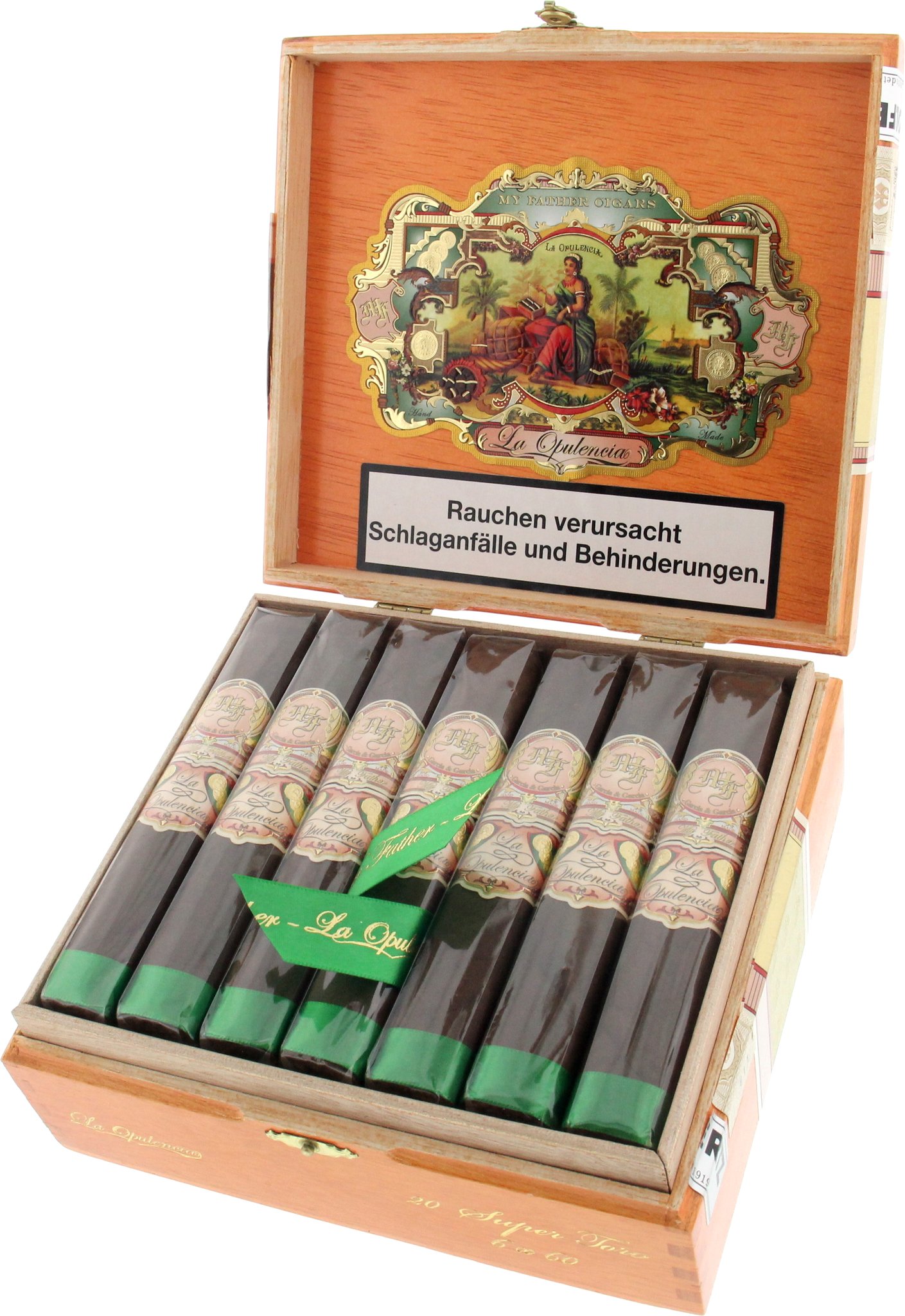 Don Pepin My Father La Opulencia Super Toro Kiste offen