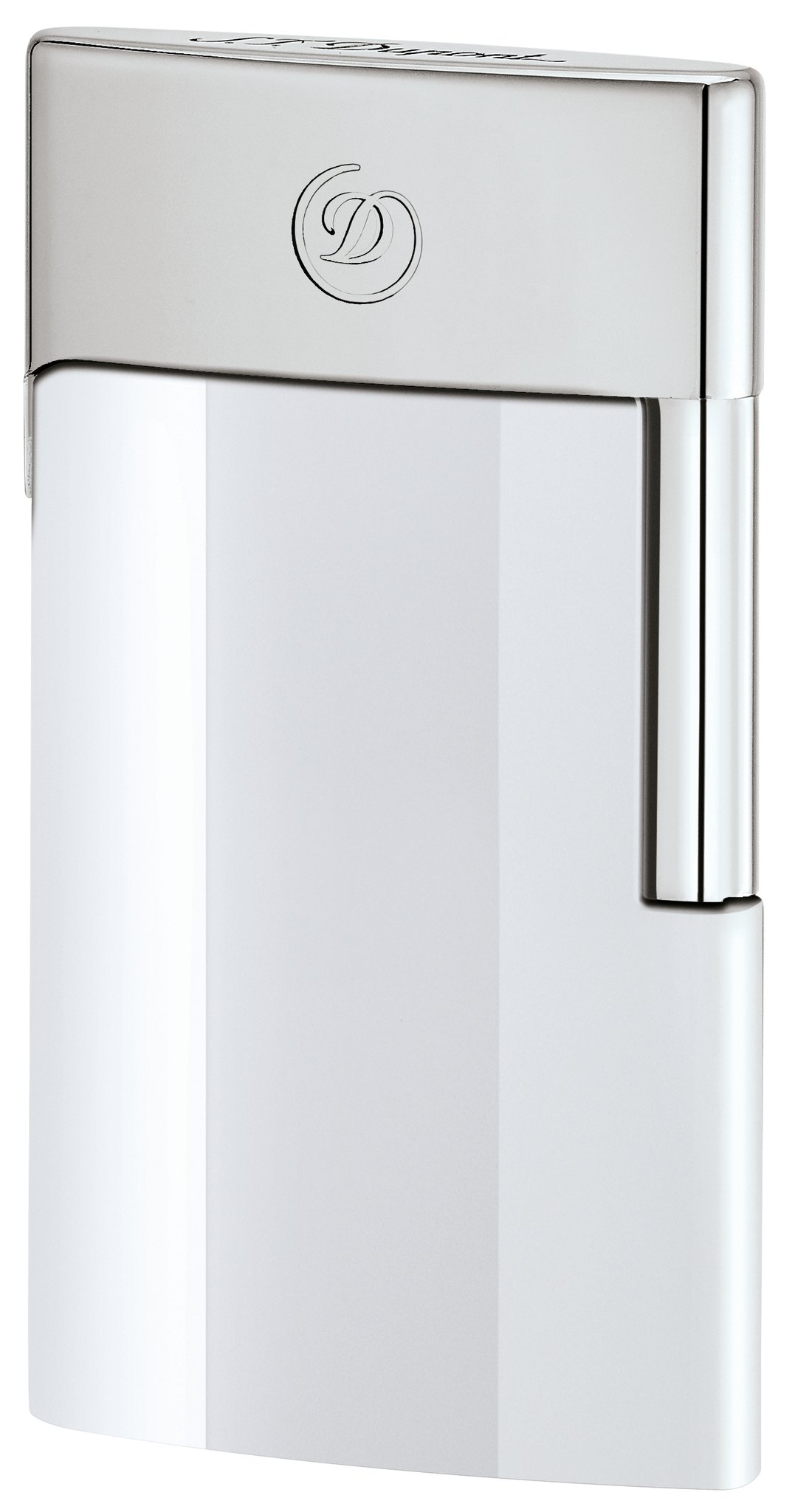S.T. Dupont E Slim weiß & chrom (027003E)
