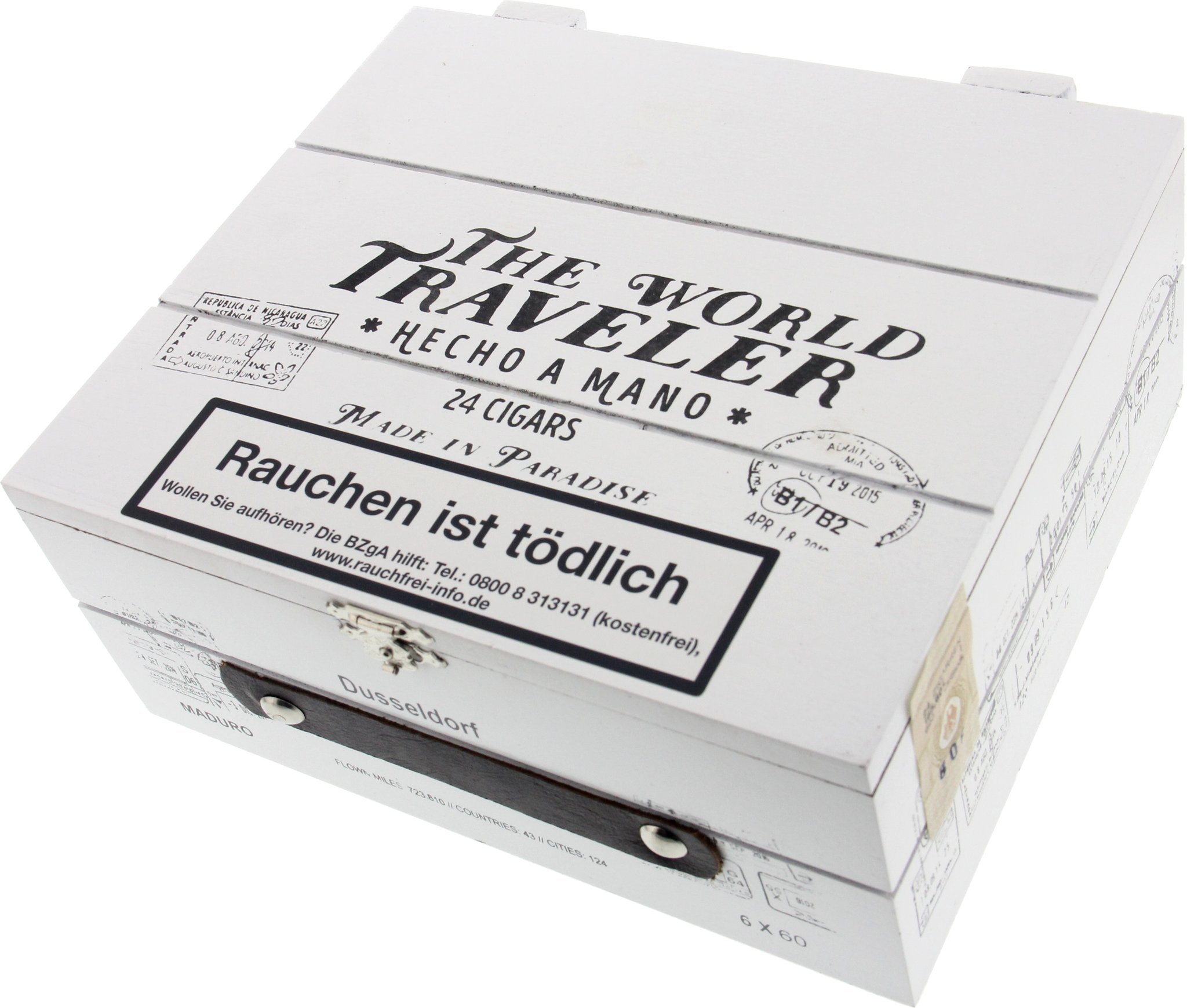 The Traveler Cigars MADURO Düsseldorf Kiste
