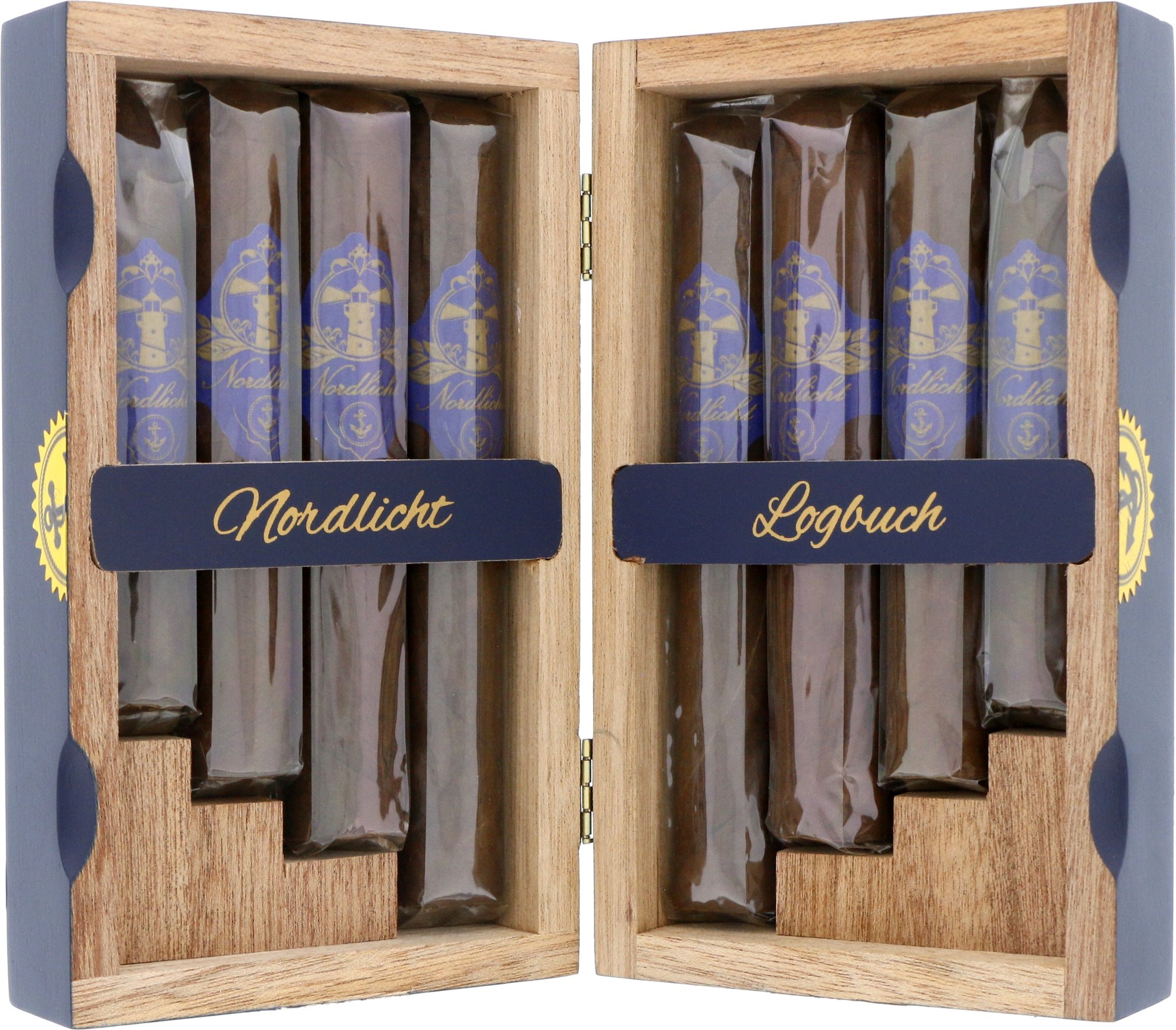 Nordlicht Logbuch (8er Sampler: Robusto, Magnum, Gordo, Short Torpedo)