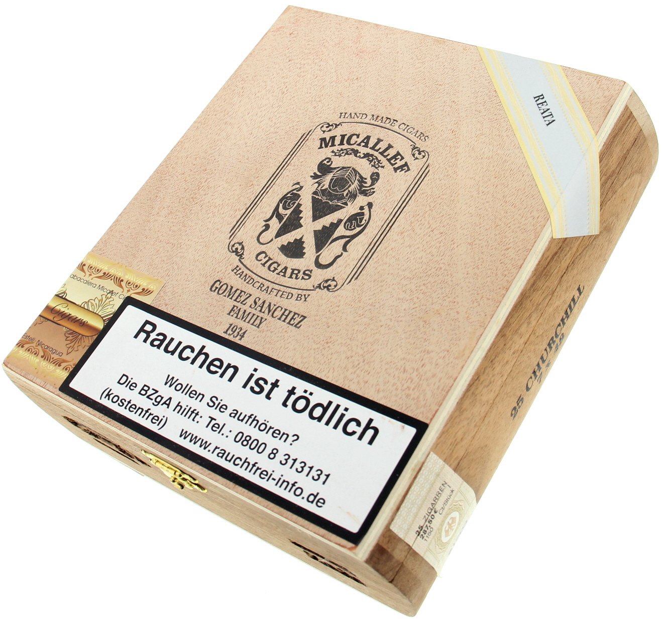 Micallef Zigarren Reata Churchill Kiste