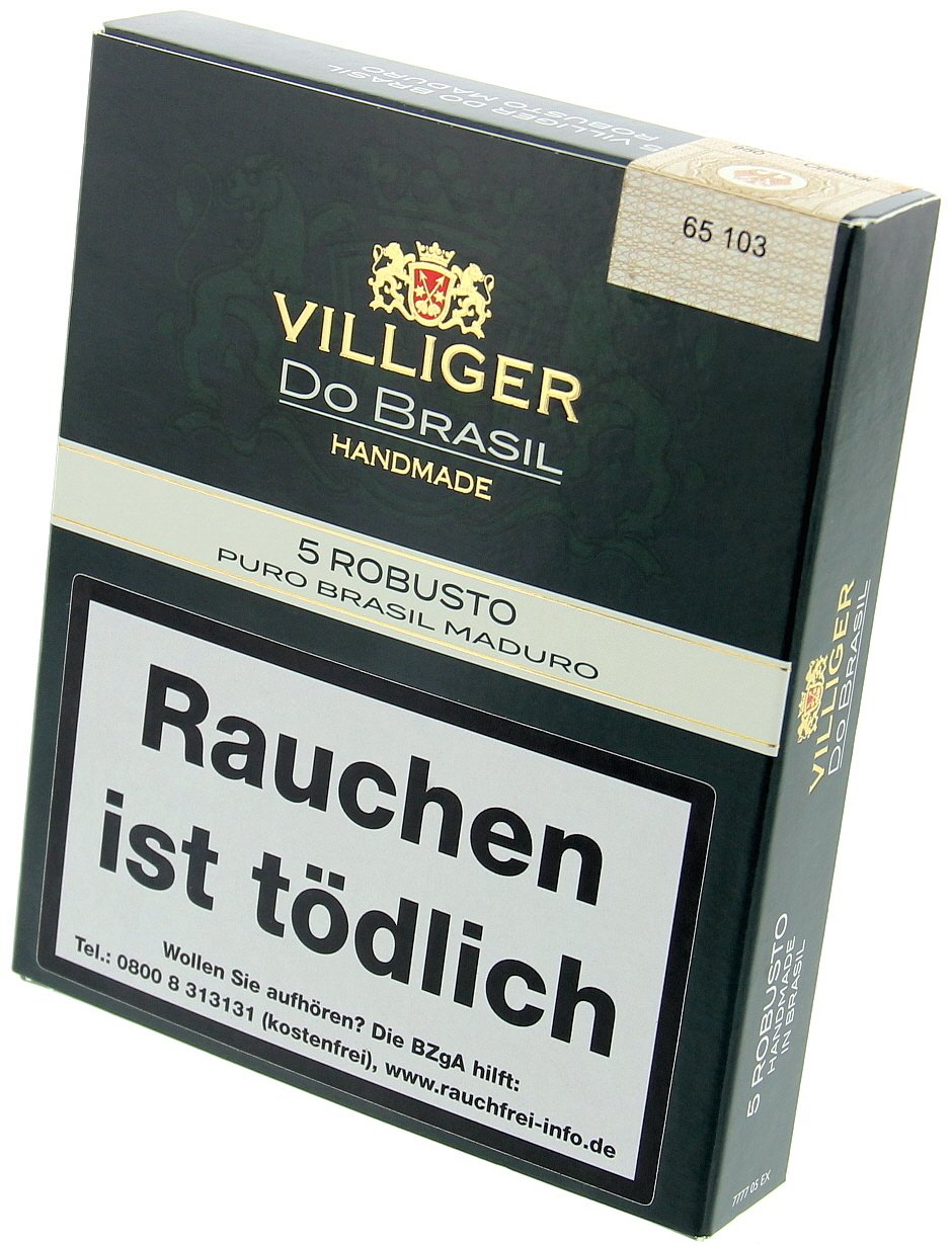 Villiger Do Brasil Maduro Robusto 5er