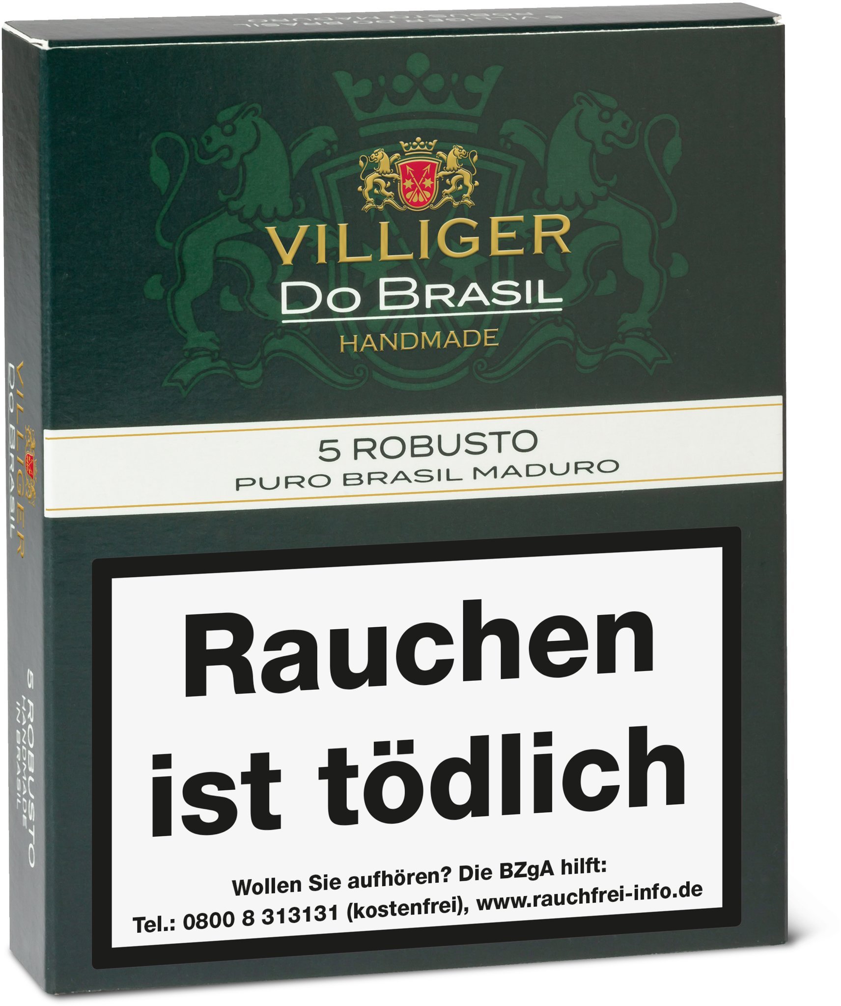 Villiger Do Brasil Maduro Robusto 5er