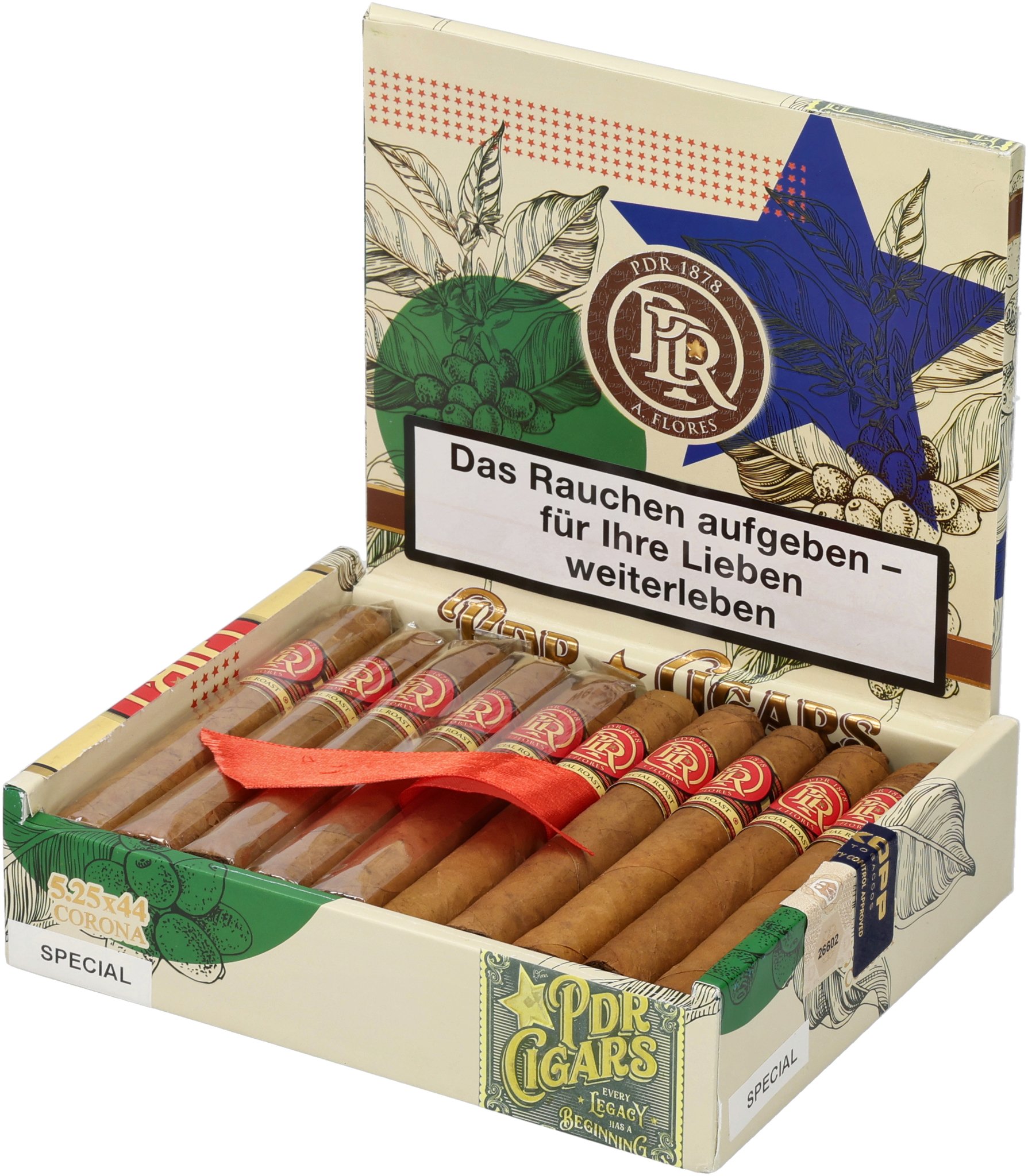 Special Corona box open