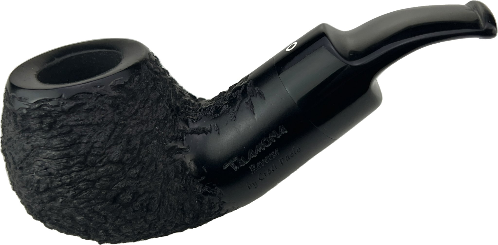 Talamona Reverse Calabash rustic schwarz Modell No. 2