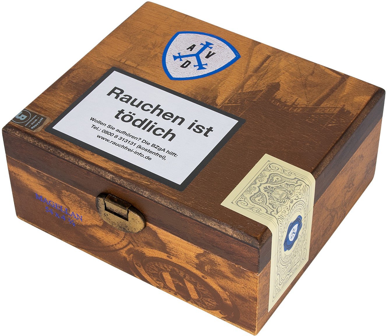 ADV Cigars & McKay The Navigator Magellan (54 x 4.75) Kiste