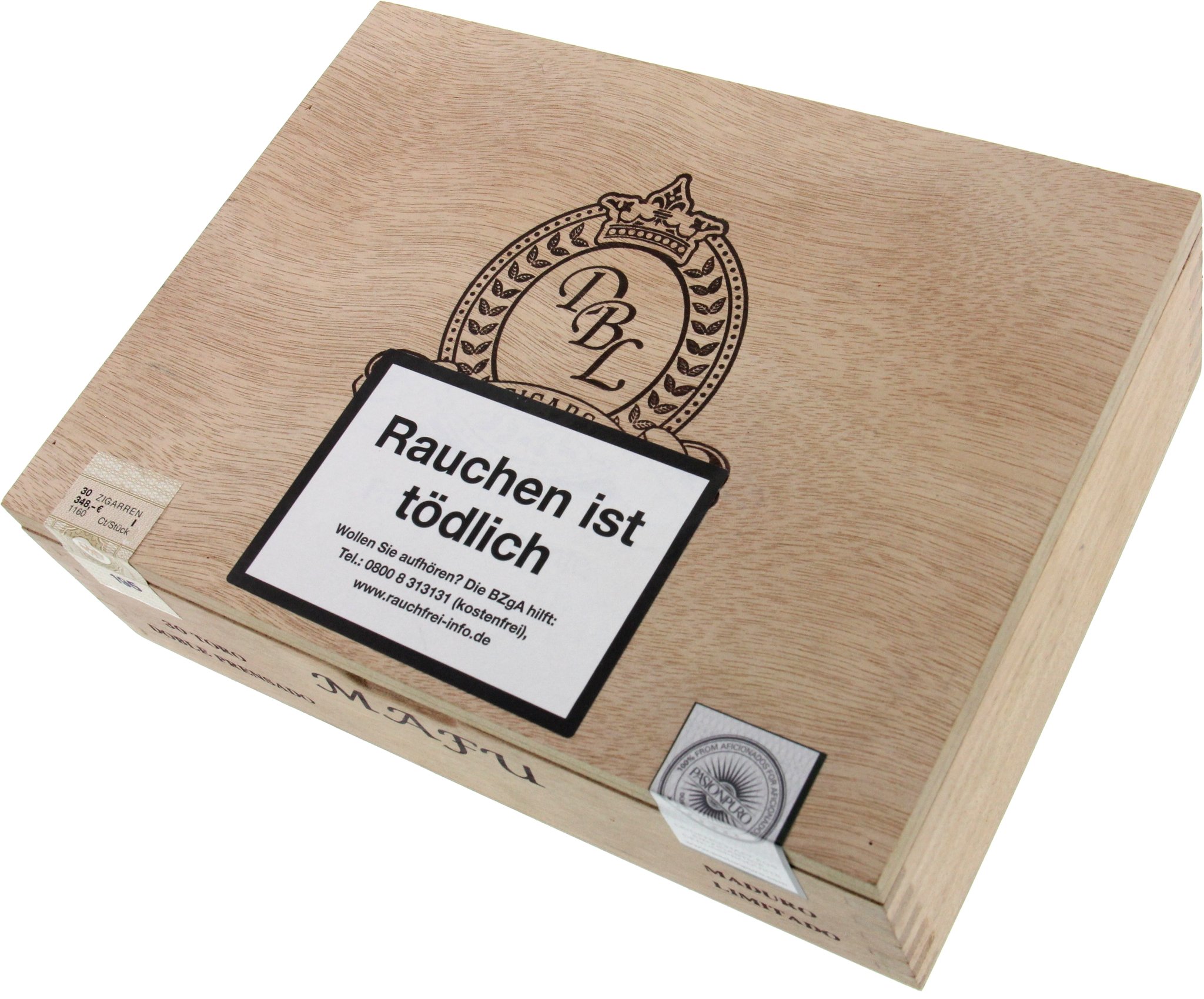 DBL Cigars Dominican Big Leaguer Mafu Toro Cameroon Kiste