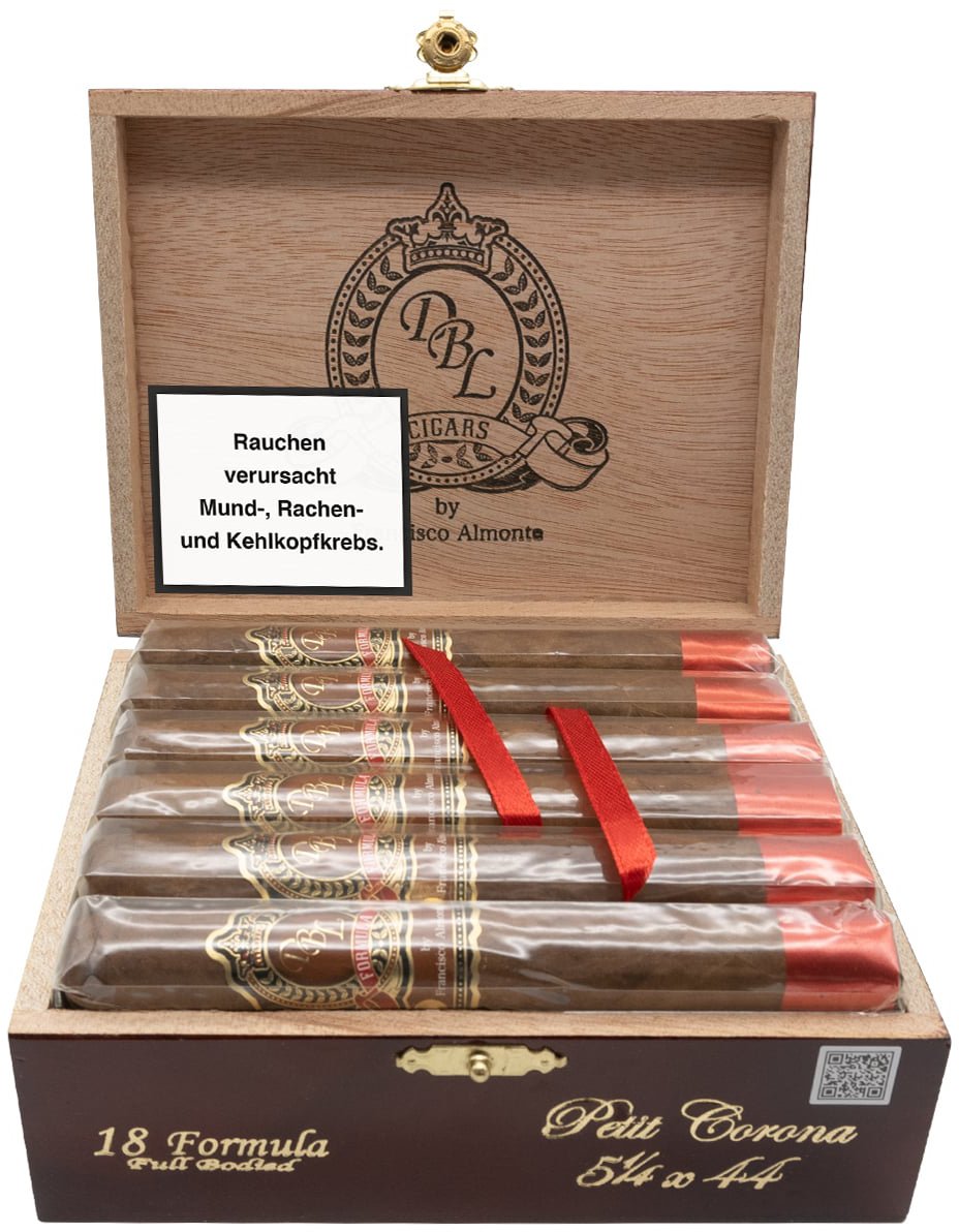 DBL Cigars Dominican Big Leaguer Formula Petit Corona Kiste offen