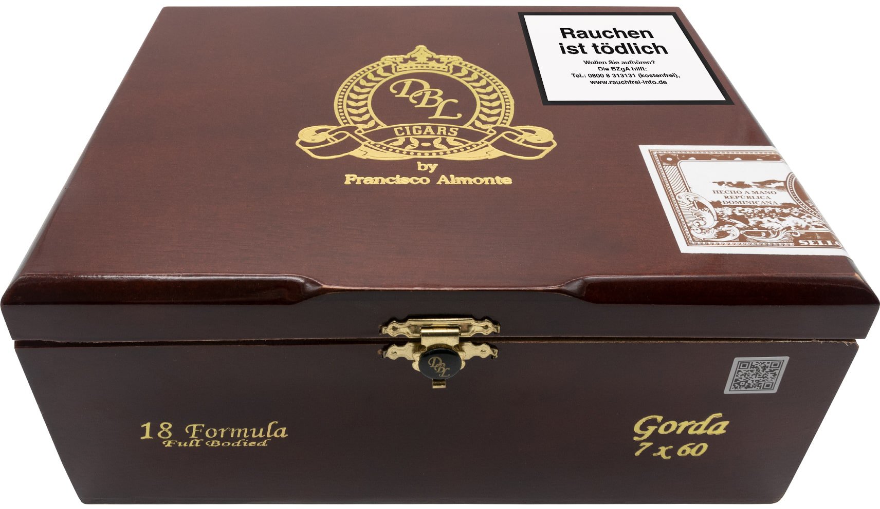 DBL Cigars Dominican Big Leaguer Formula Gorda Kiste