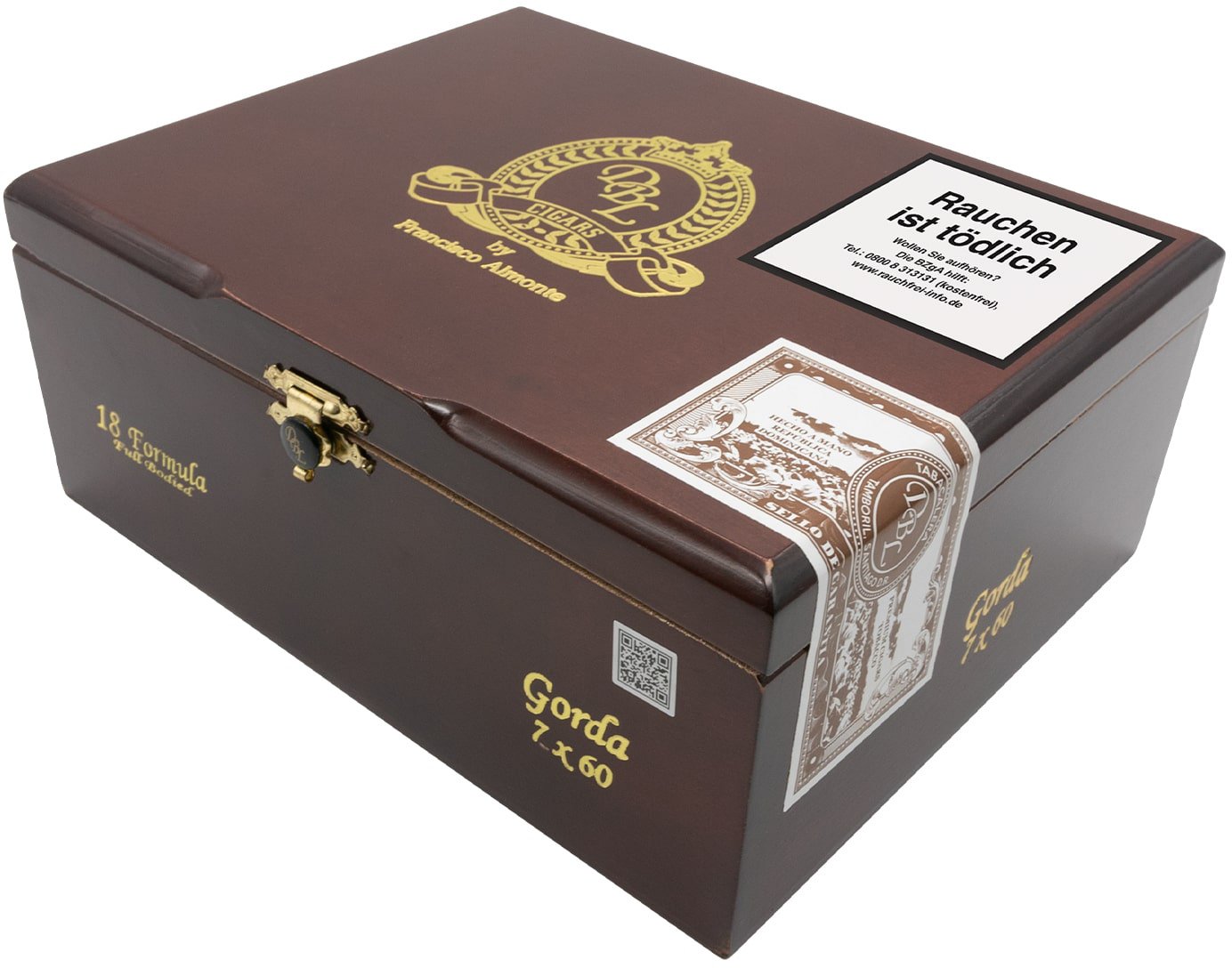 DBL Cigars Dominican Big Leaguer Formula Gorda Kiste schräg