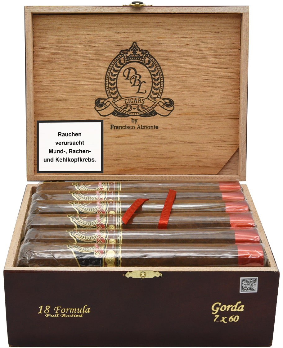DBL Cigars Dominican Big Leaguer Formula Gorda Kiste offen