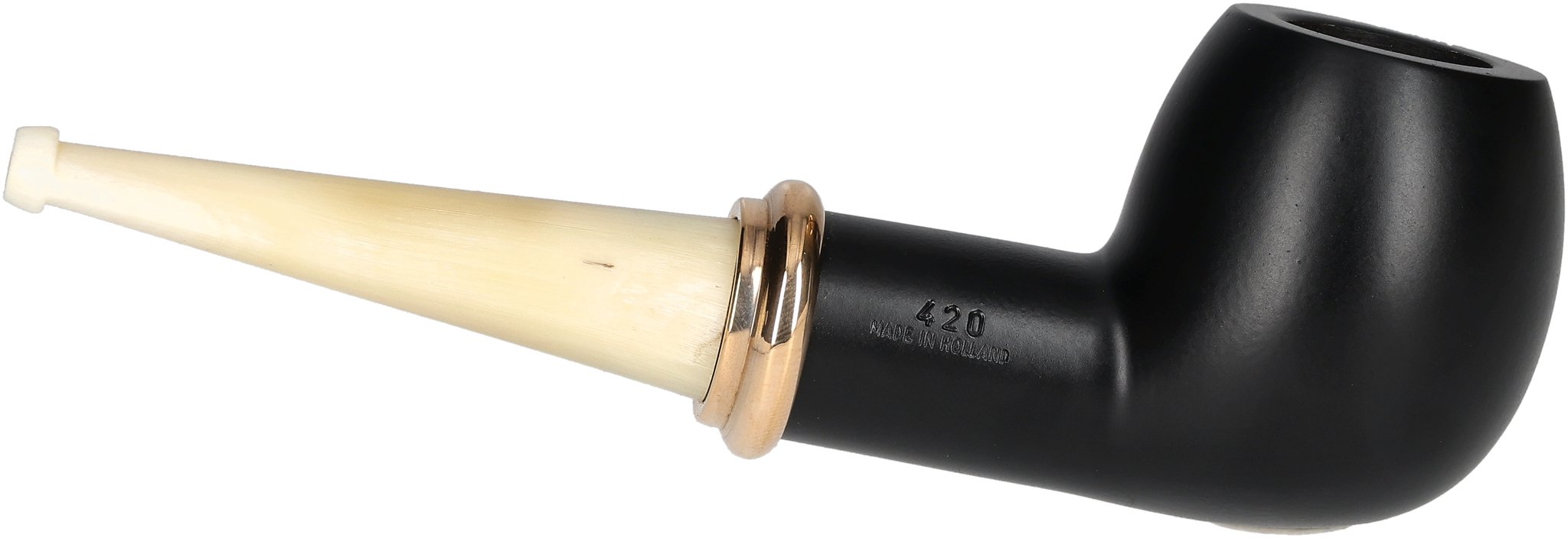 Black matte horn Mouthpiece Modell 420_04