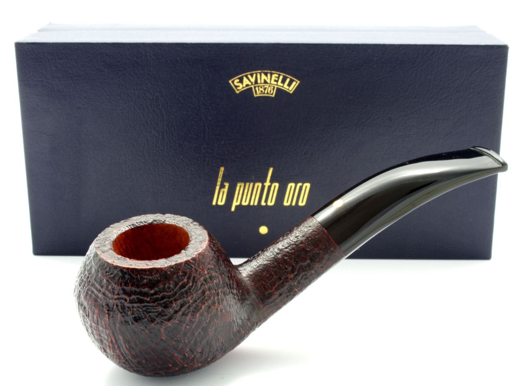 Savinelli Punto Oro sandblast 673 (17222)_05
