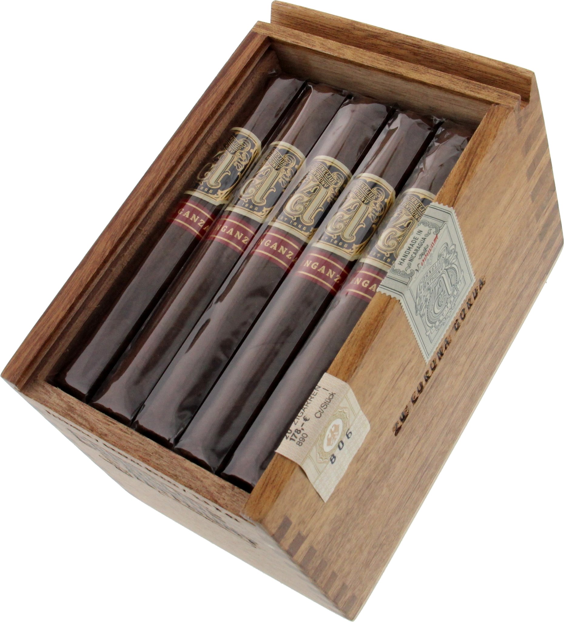 Cornelius & Anthony Venganza Silencer (5.5x46) Kiste offen