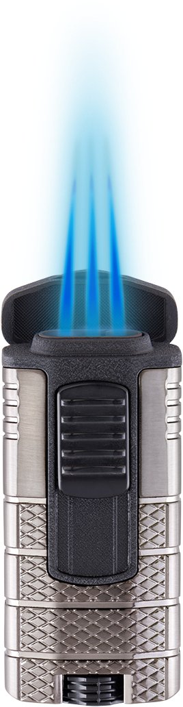 Xikar Tactical gunmetal schwarz (1553gmbk) Flamme