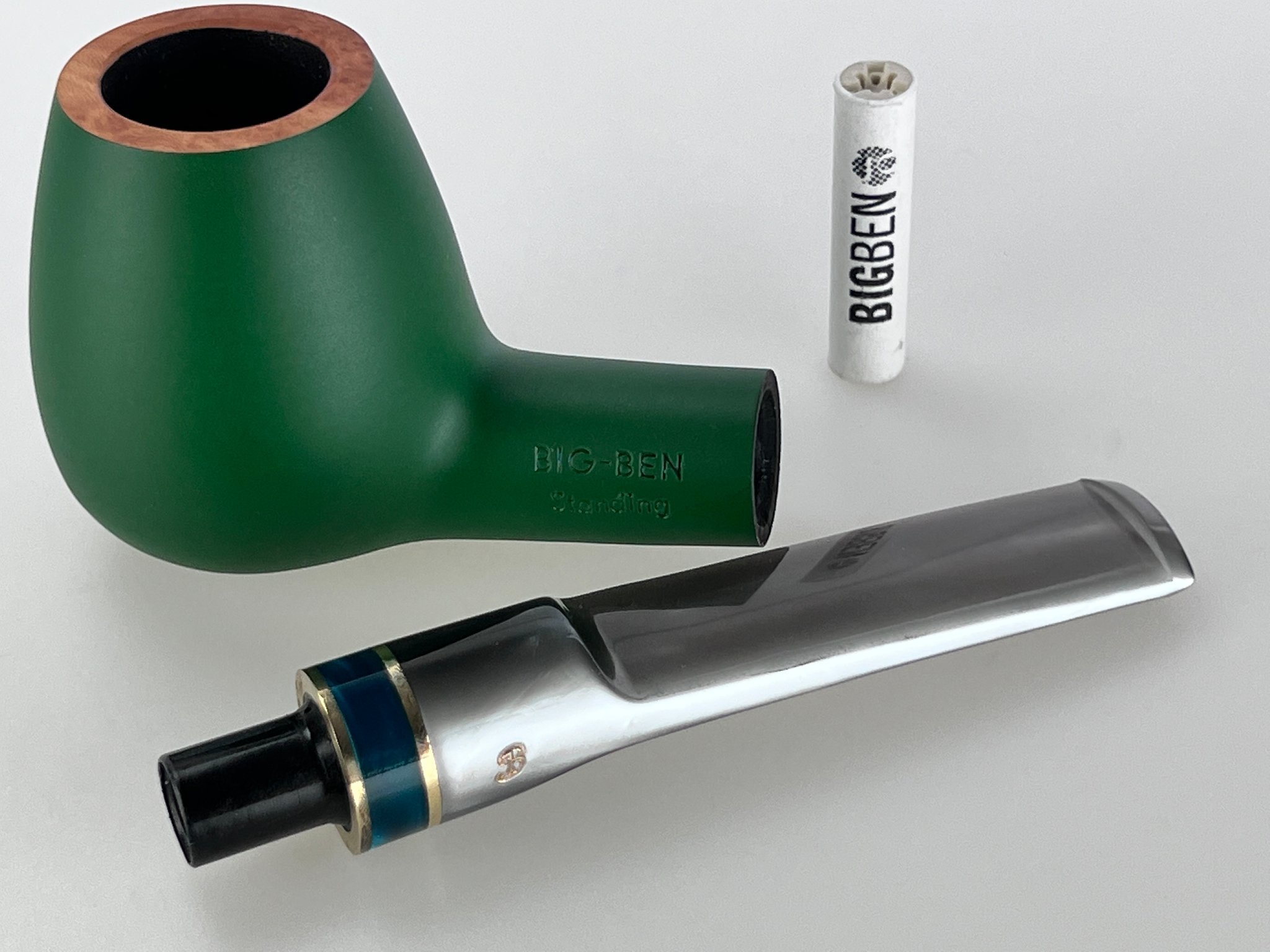 Big Ben Standing green matte nature top Modell 303 Detailbild top