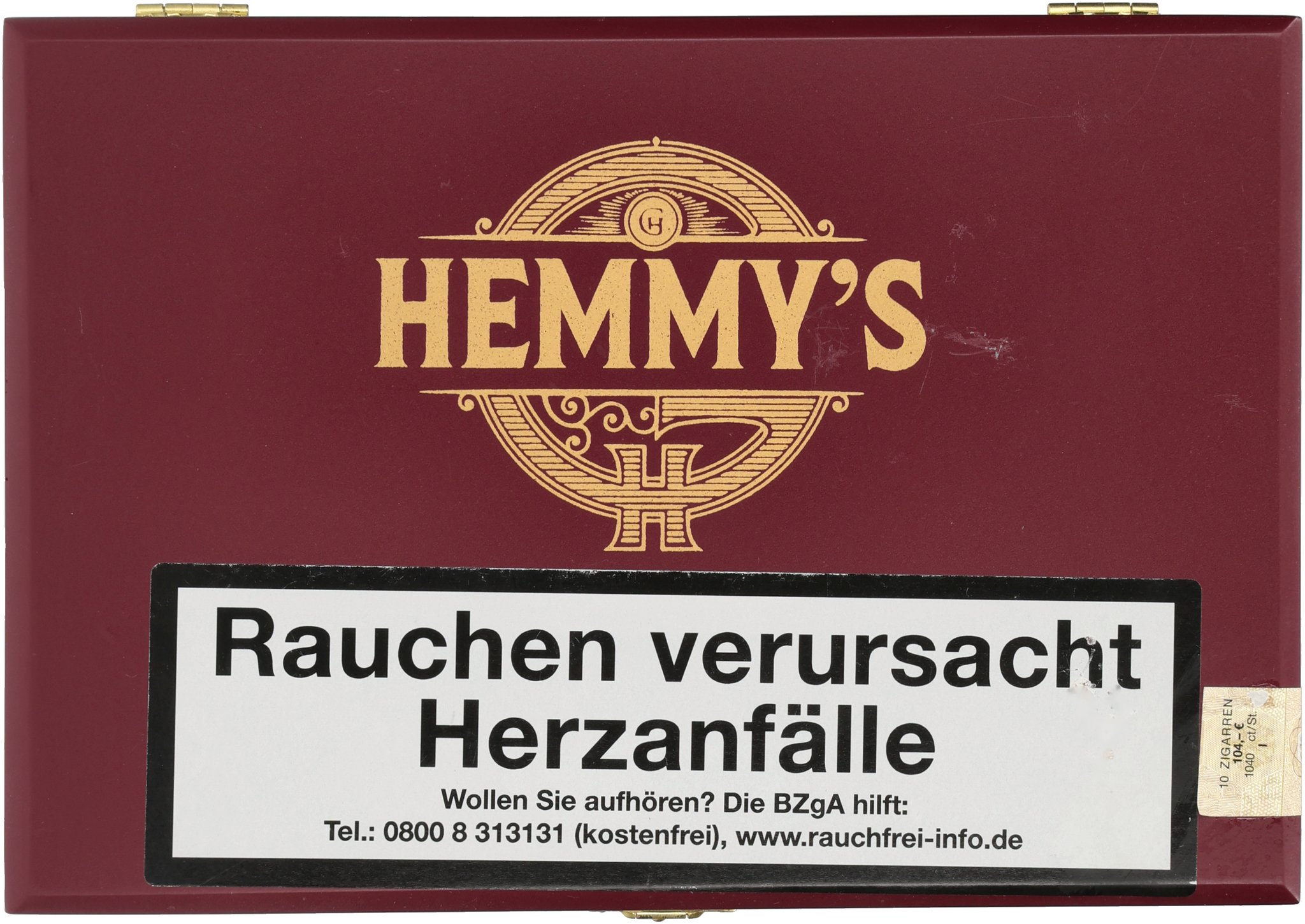 Maduro Robusto box front