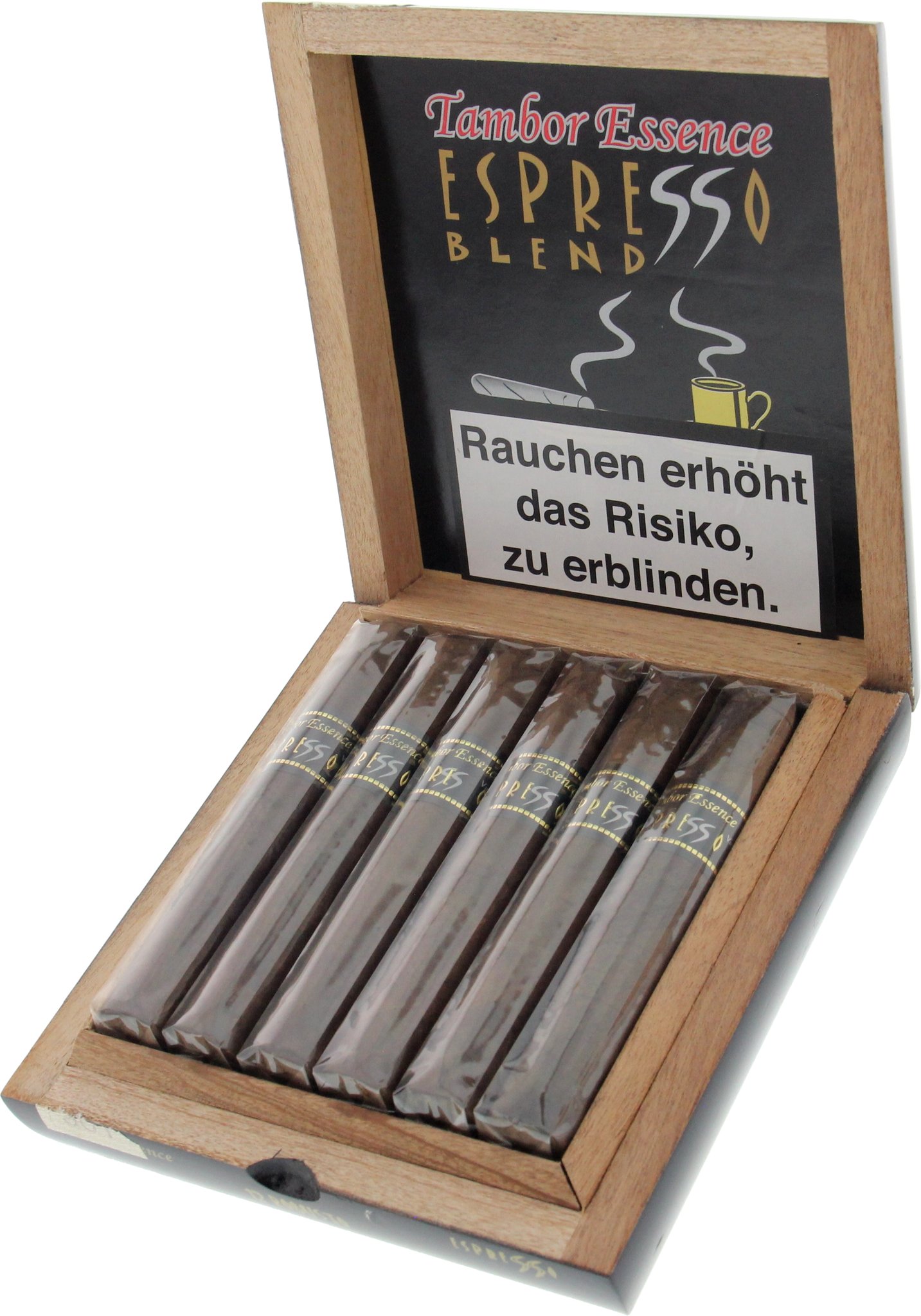 Victor Calvo Nicaragua Essence Espresso Robusto Kiste offen