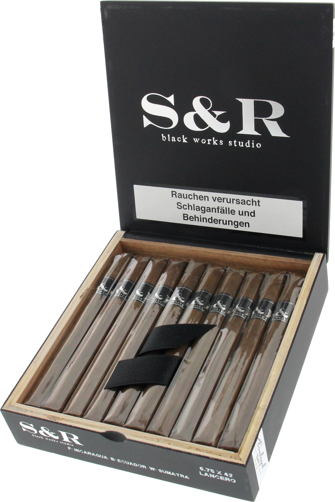 Black Label Trading Company Black Works Studio S&R Lancero Kiste offen