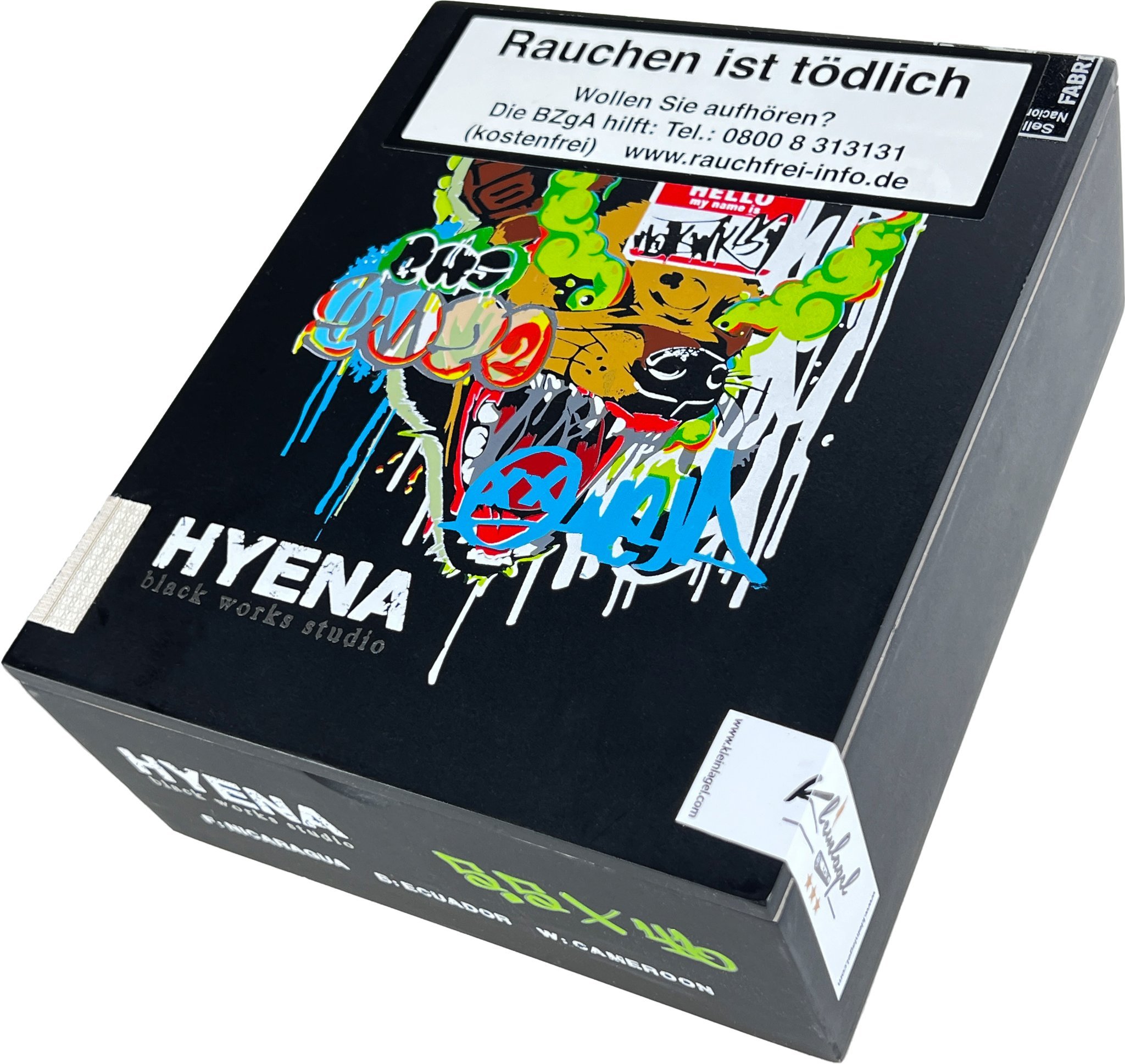 Black Label Trading Company Black Works Studio Hyena Corona Gorda (5,5x46) Kiste